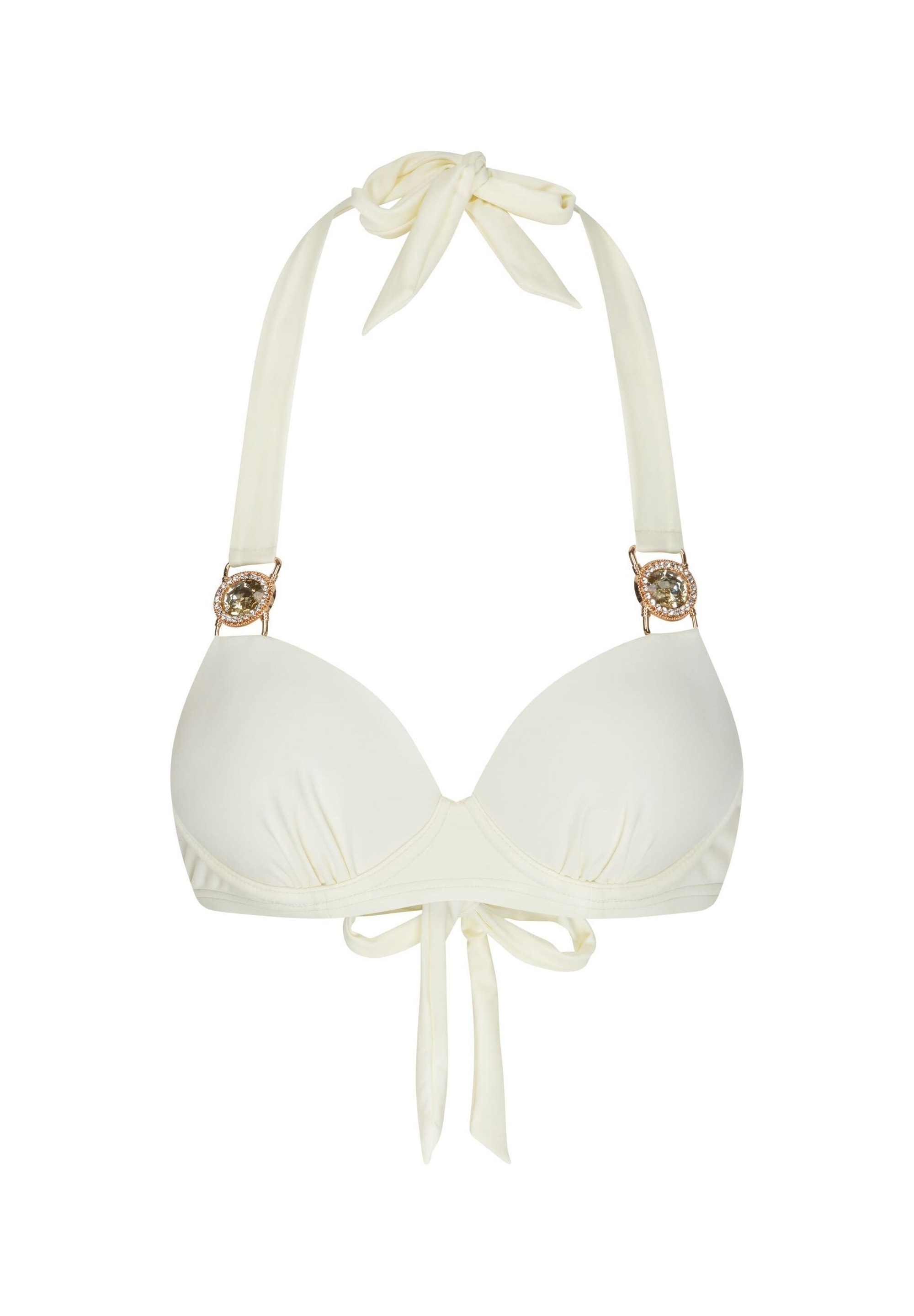 Moda Minx Triangel-Bikini-Top »Amour«, mit stilvollem Steinbesatz und Push Up-Effekt