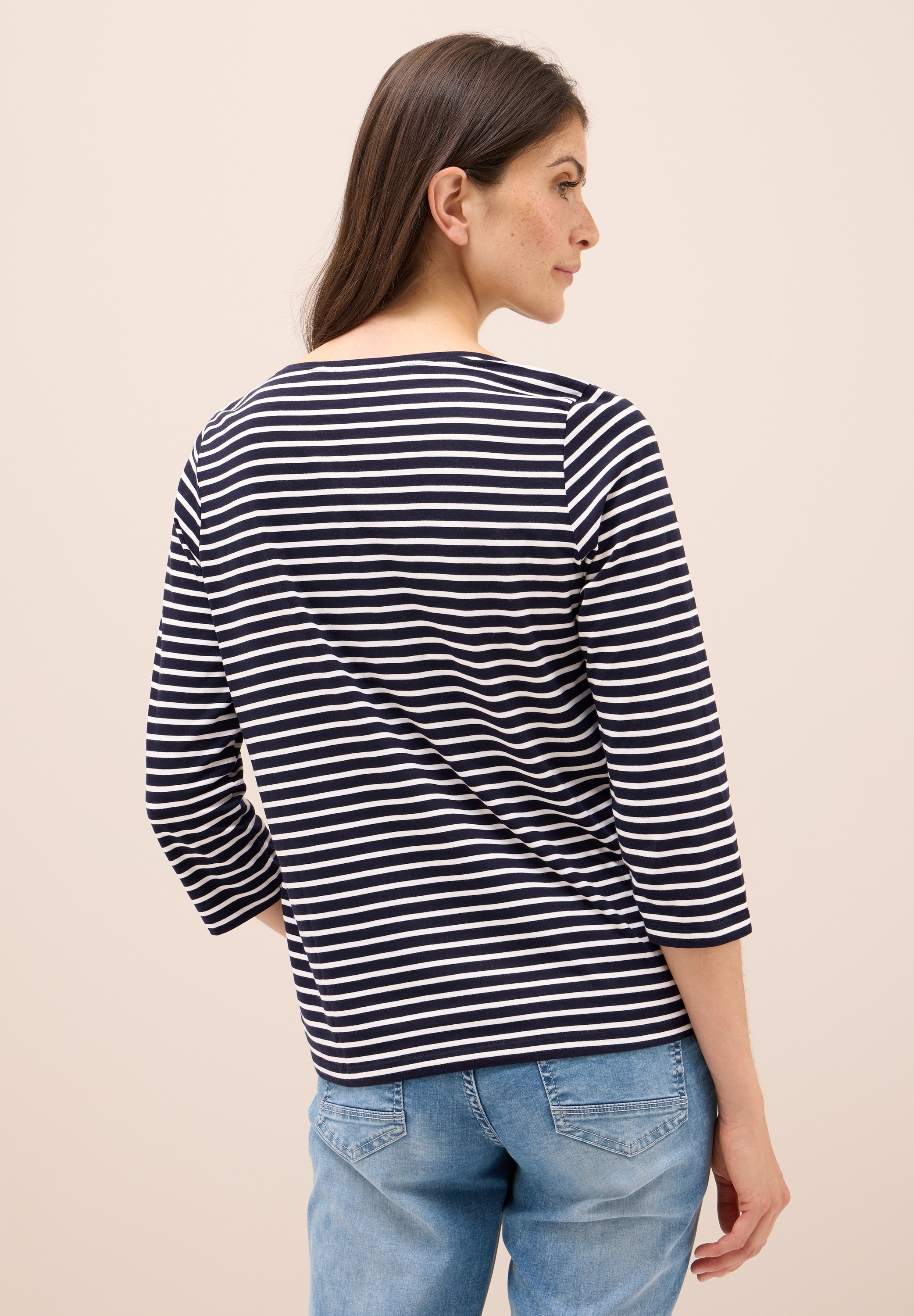 Cecil T-Shirt, im soften Baumwoll-Mix