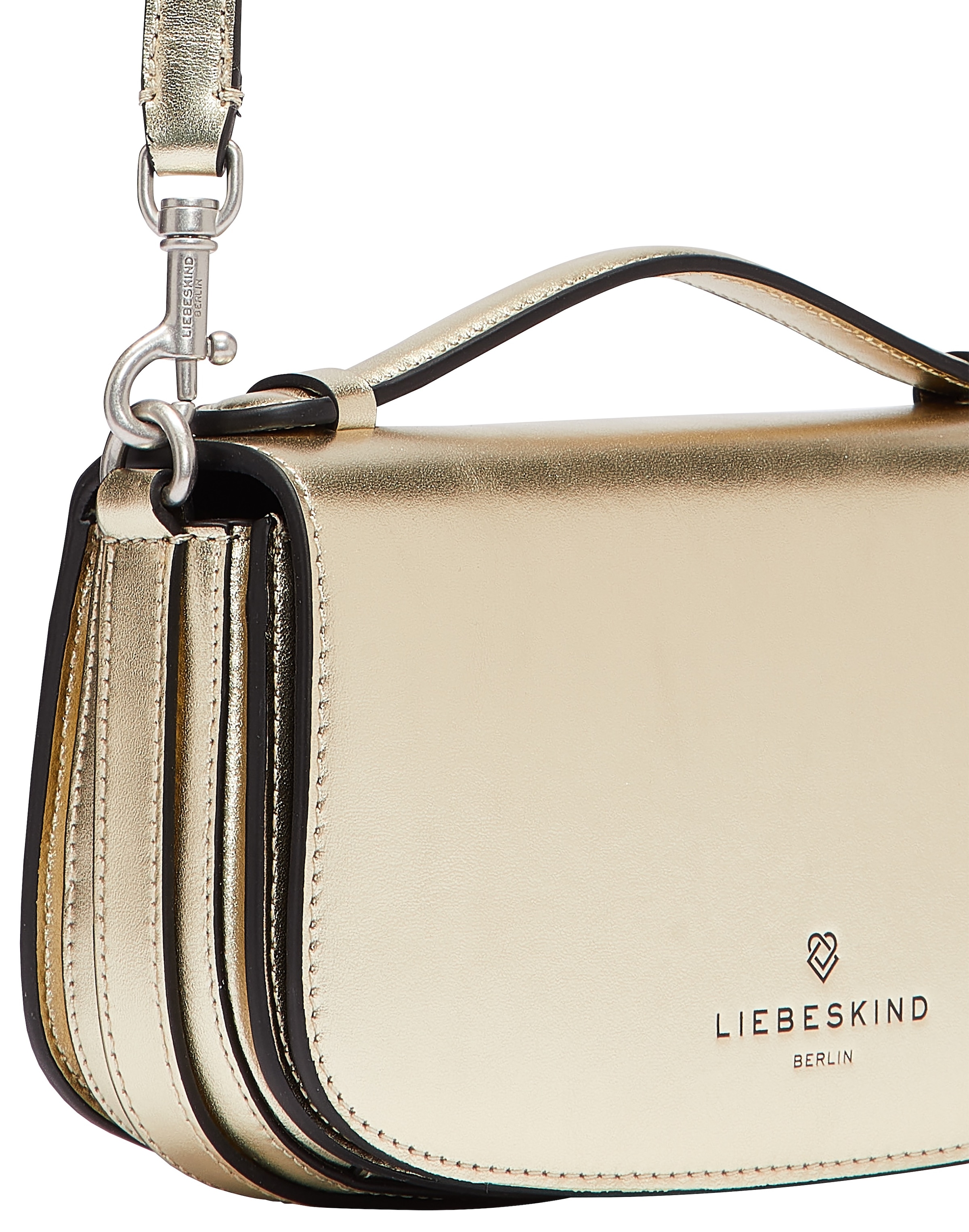 Liebeskind Berlin Umhängetasche »SADIE METALLIC Crossbody S«, Handbag, Tasche Handy, zertifiziert nach Leather Working Group
