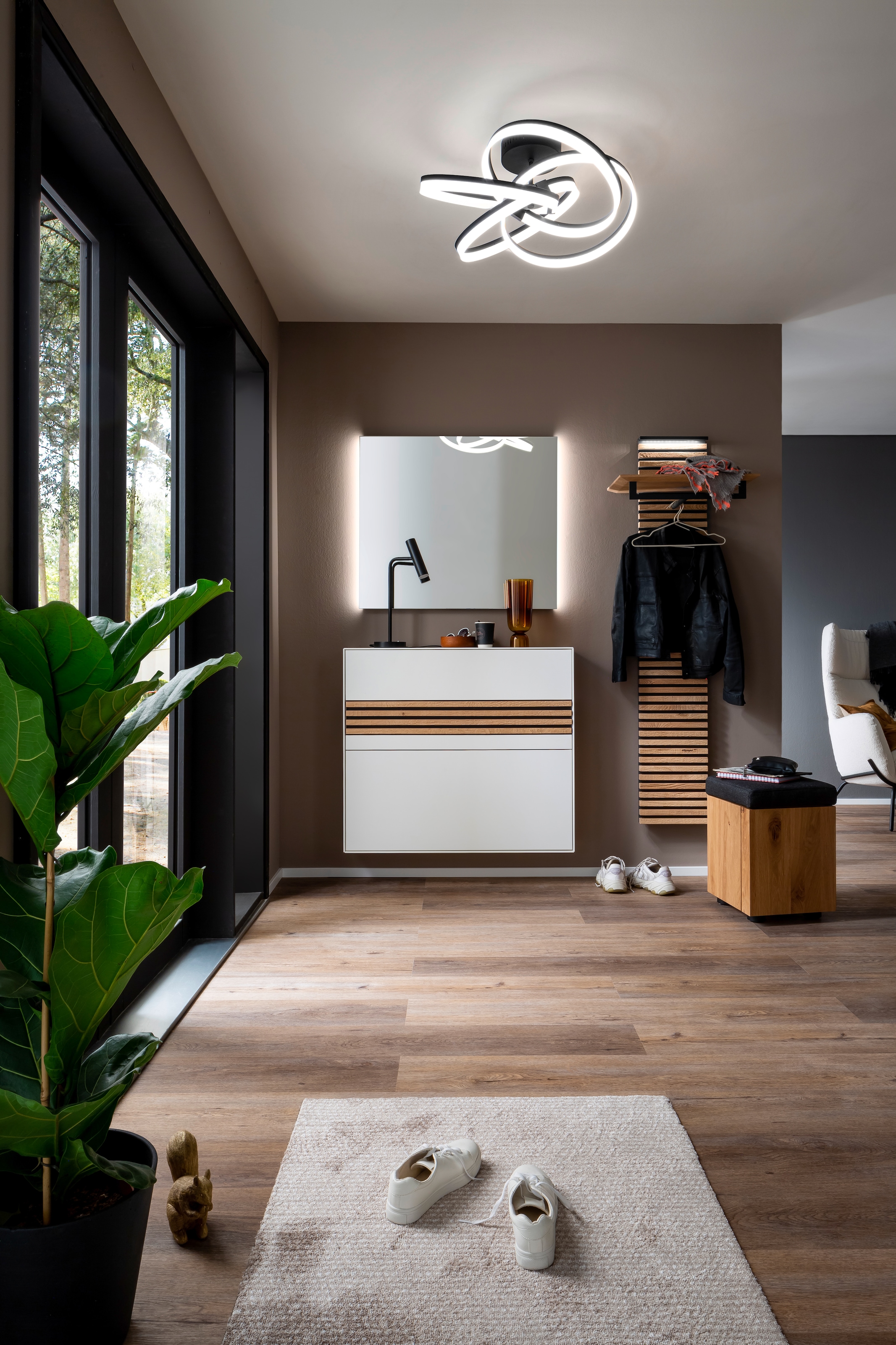 SCHÖNER WOHNEN-Kollektion Fußmatte »Miami 002« rechteckig 7 mm Höhe Schmutzfangmatte, waschbar