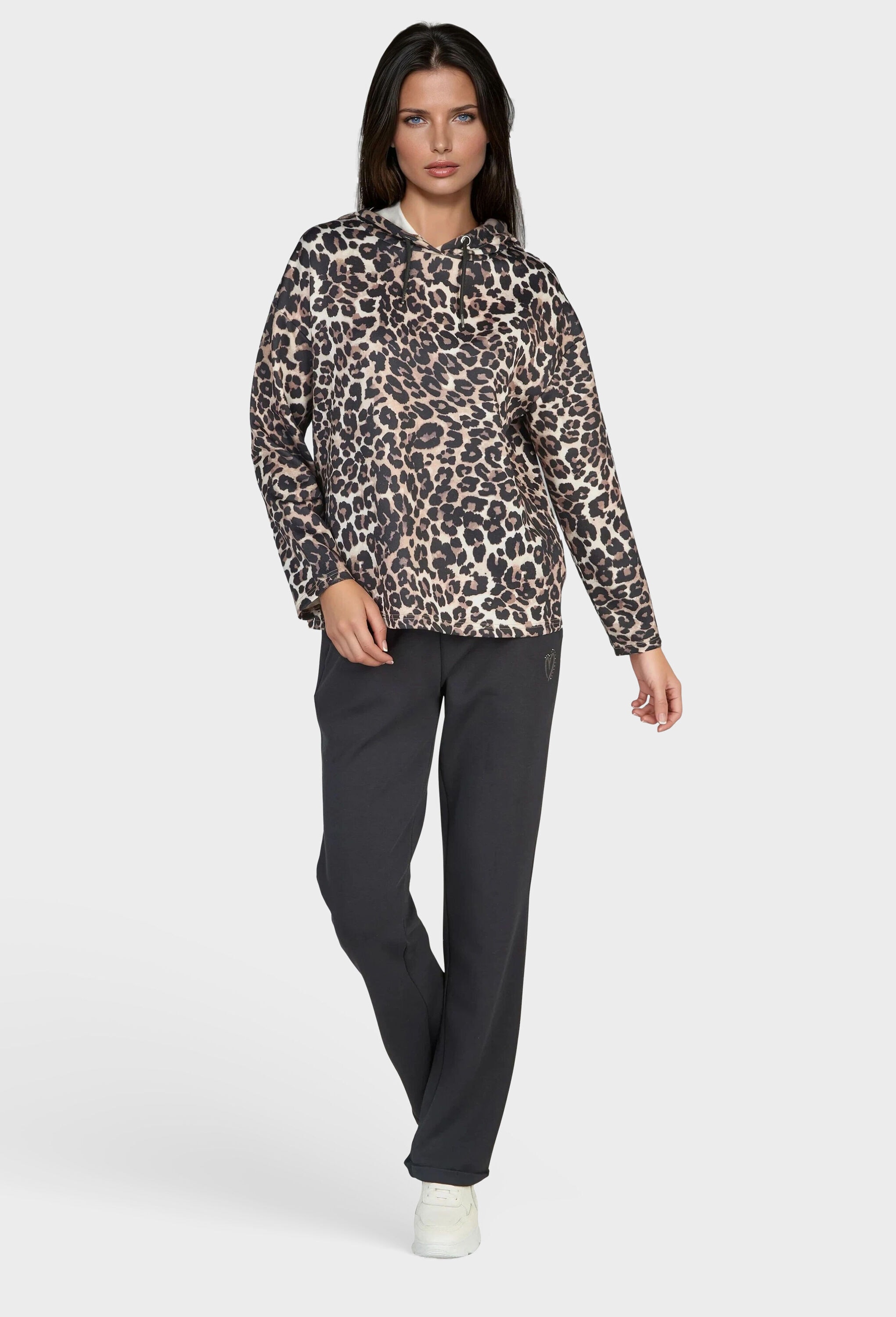 NAVIGAZIONE Kapuzensweatshirt »NAVIGAZIONE Hoody«, Leoprint
