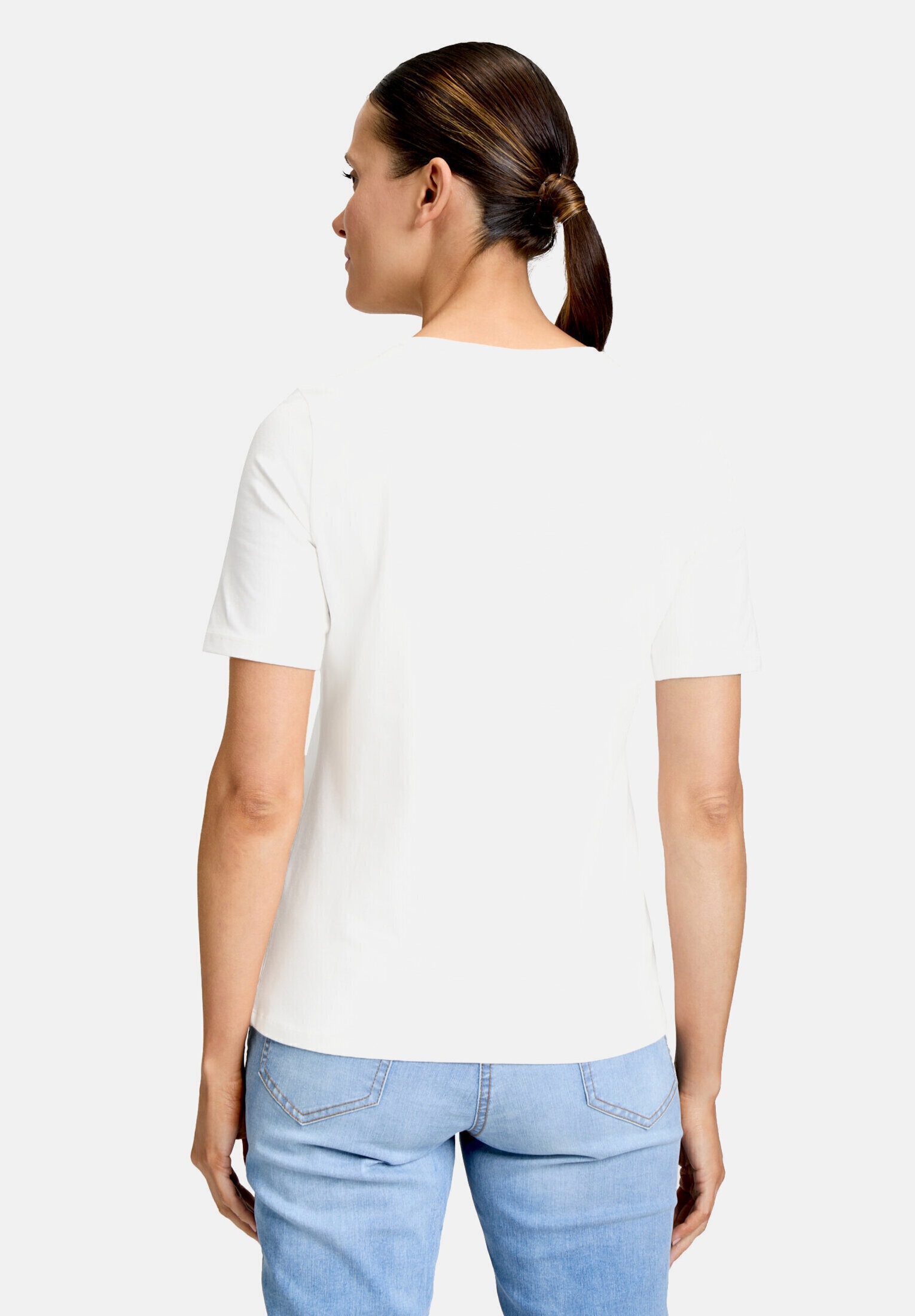 Betty Barclay Kurzarmshirt »Damen mit Placement« 1 Stk. Glitzersteine