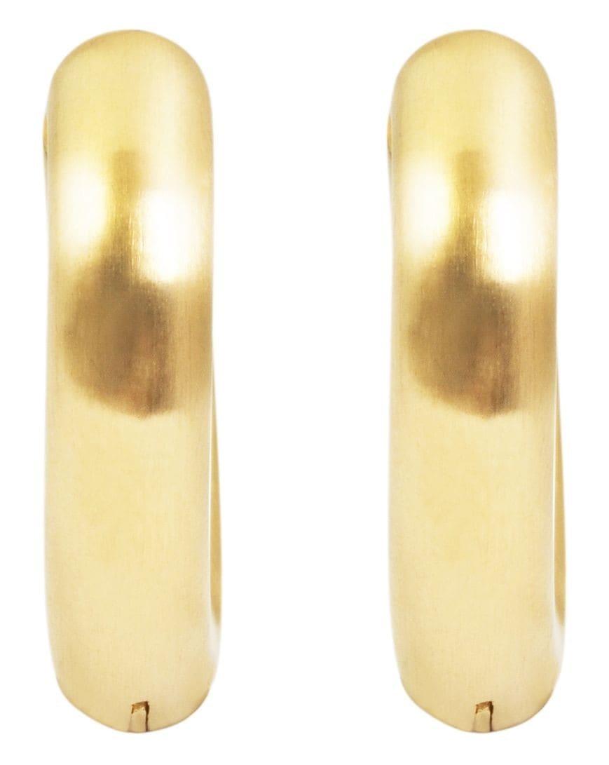 Adelia´s Paar Creolen »Neuheit 2025 - Damen Creolen aus mattem Edelstahl Ø 12 mm«