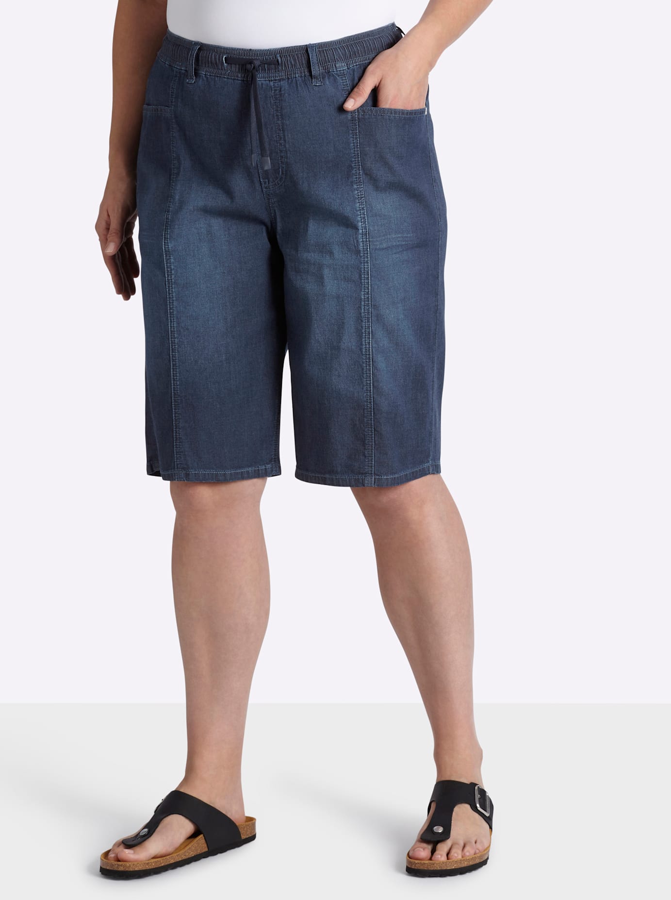 Sheego Jeansbermudas 1