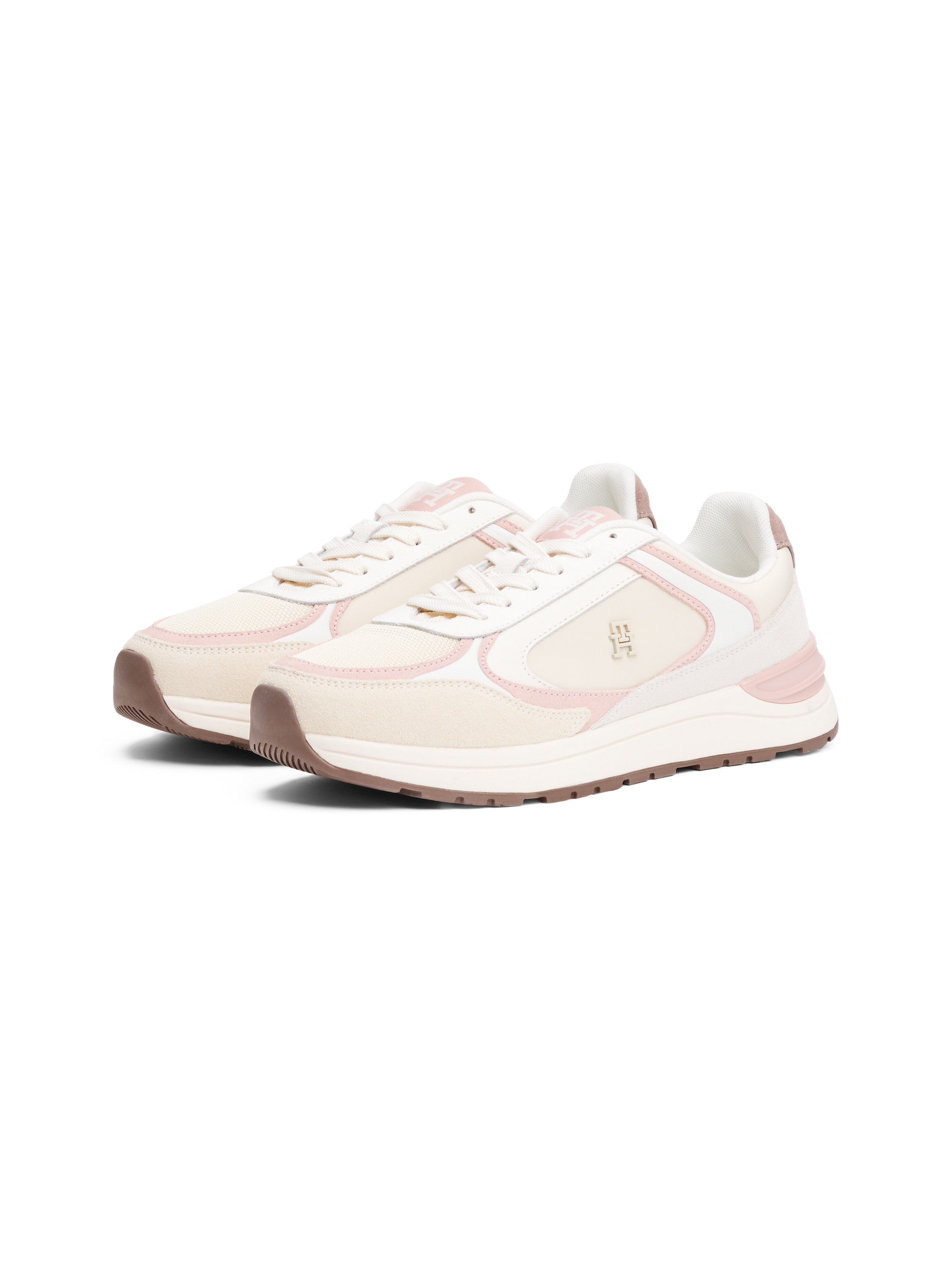 Tommy Hilfiger Keilsneaker "CASUAL FASHION RUNNER MIX", Plateau, Freizeitsc günstig online kaufen