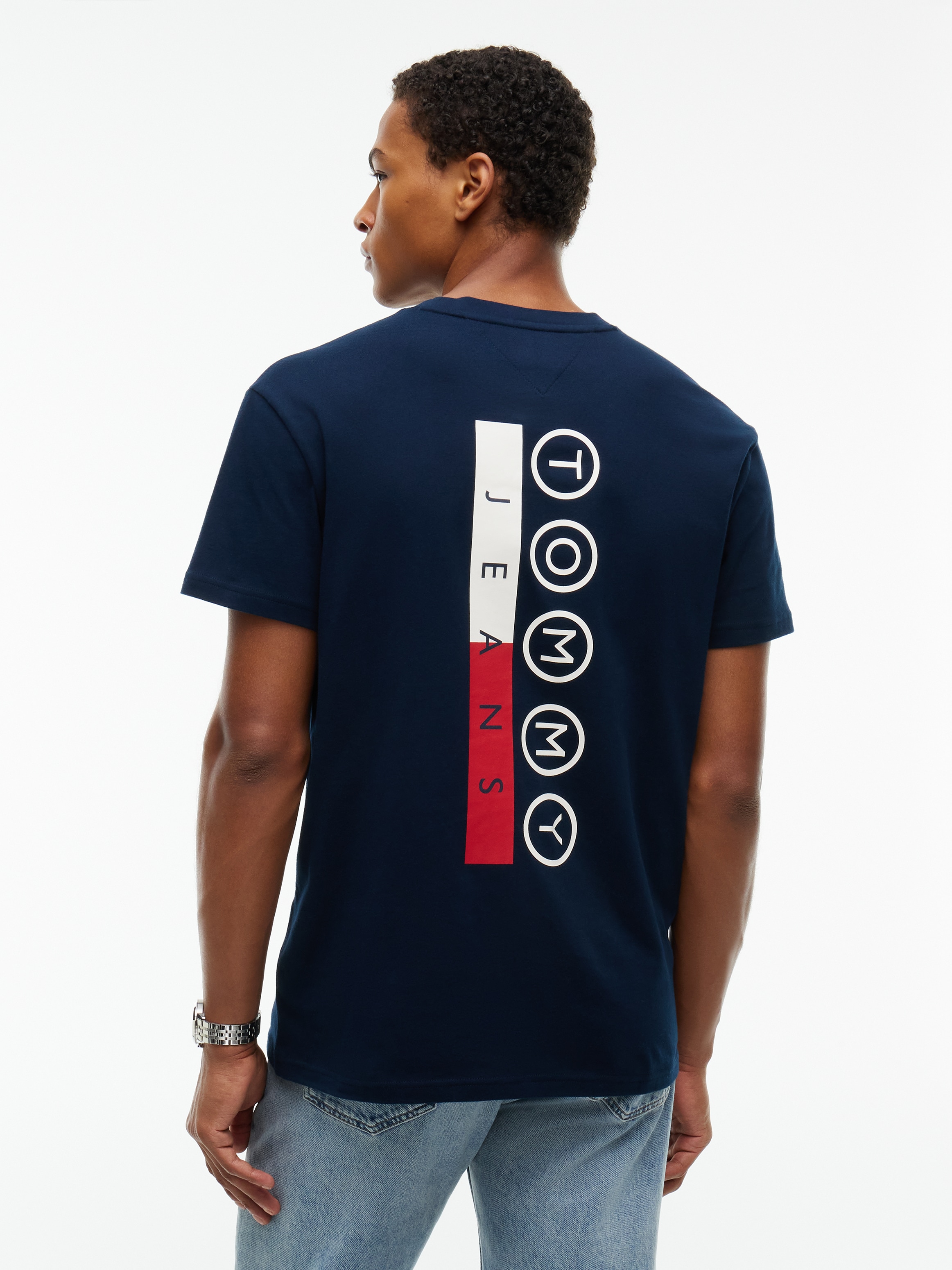 Tommy Jeans »REGULAR PLAY TEE« Regular fit mit Rundhalsausschnitt