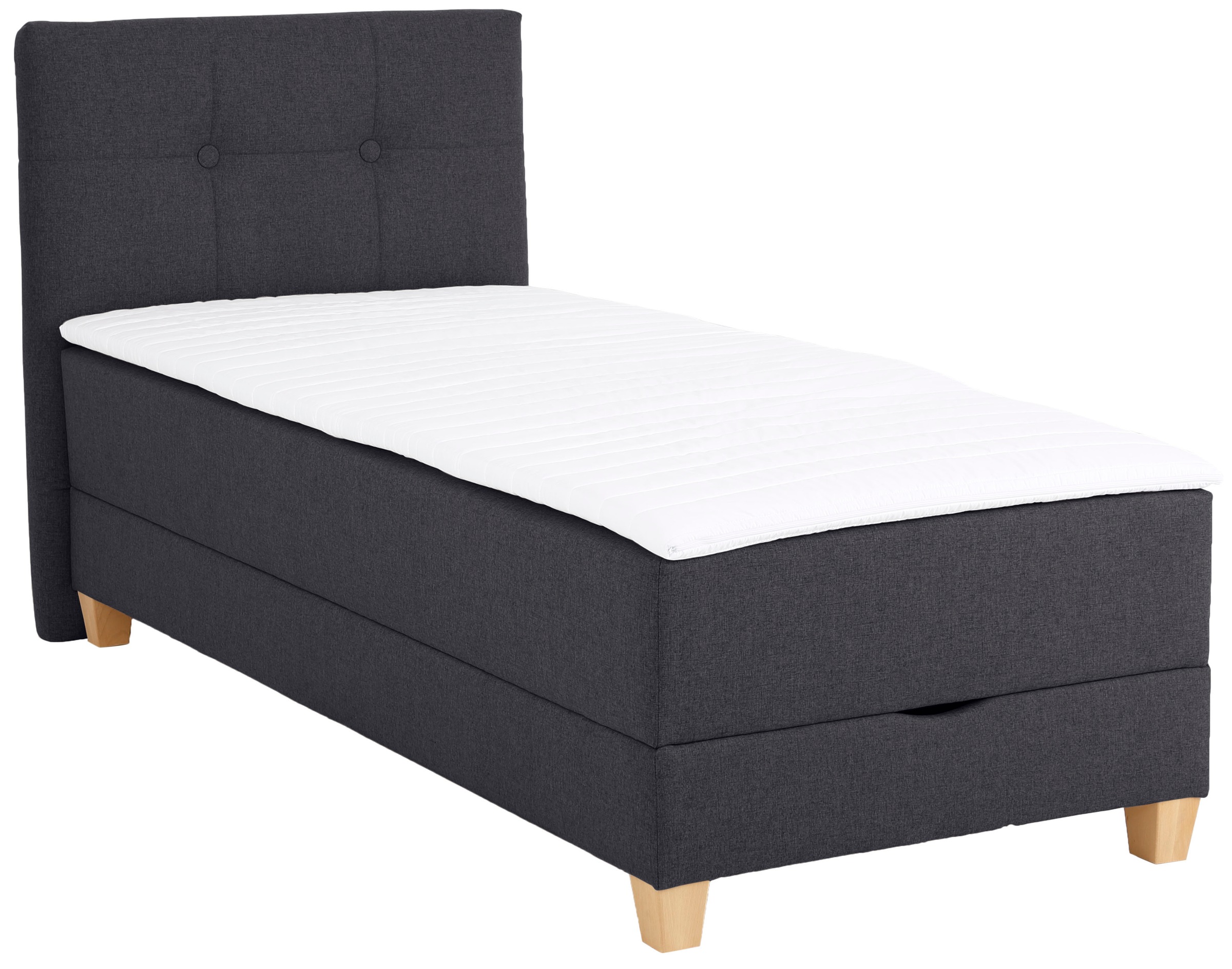 Home affaire Boxbett »Lonrai« in H2,H3 & H4 und XXL - Überlänge 220cm wählbar, inkl. Topper