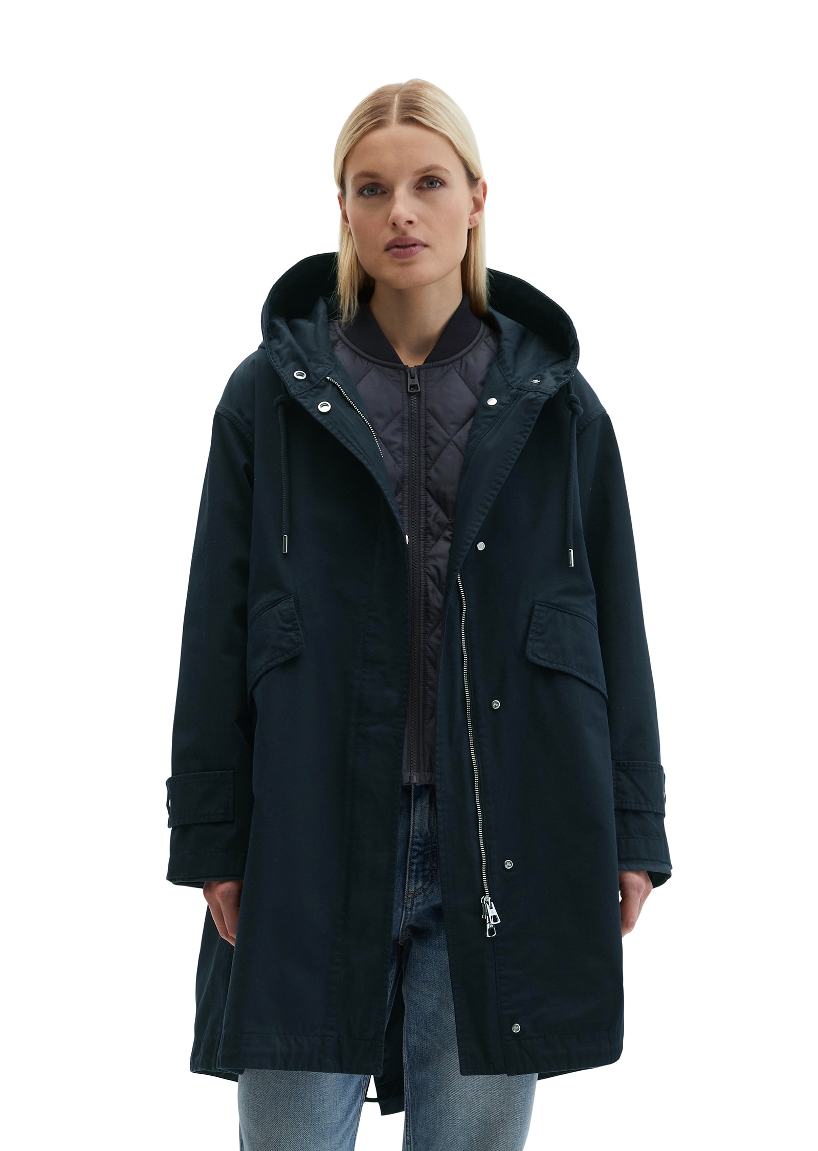 Marc OPolo Kurzmantel "aus Organic Cotton-Twill" günstig online kaufen