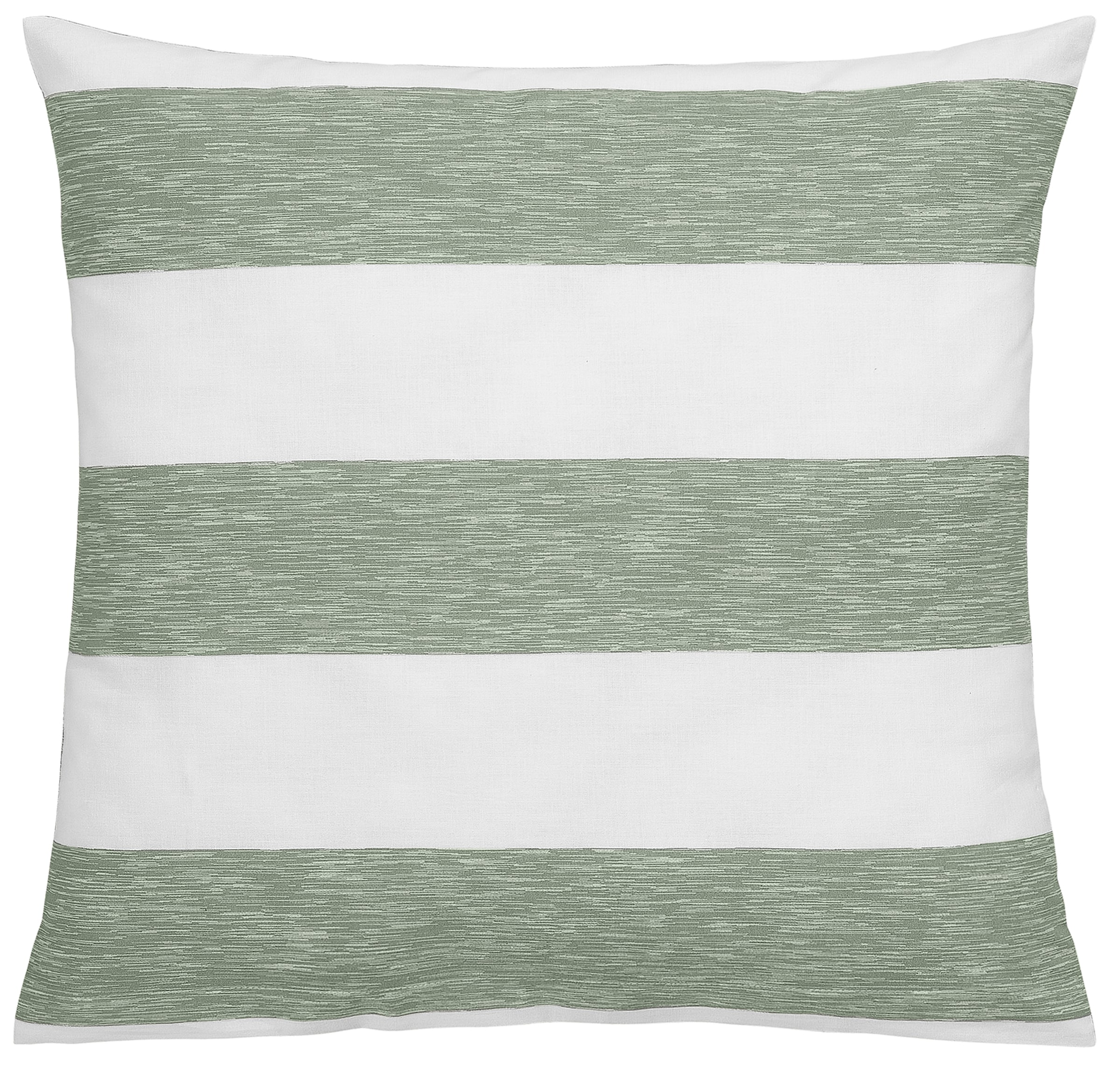 OTTO products Kissenhülle »Big Stripe«, (2 St.), Streifen-Design in Melange-Optik