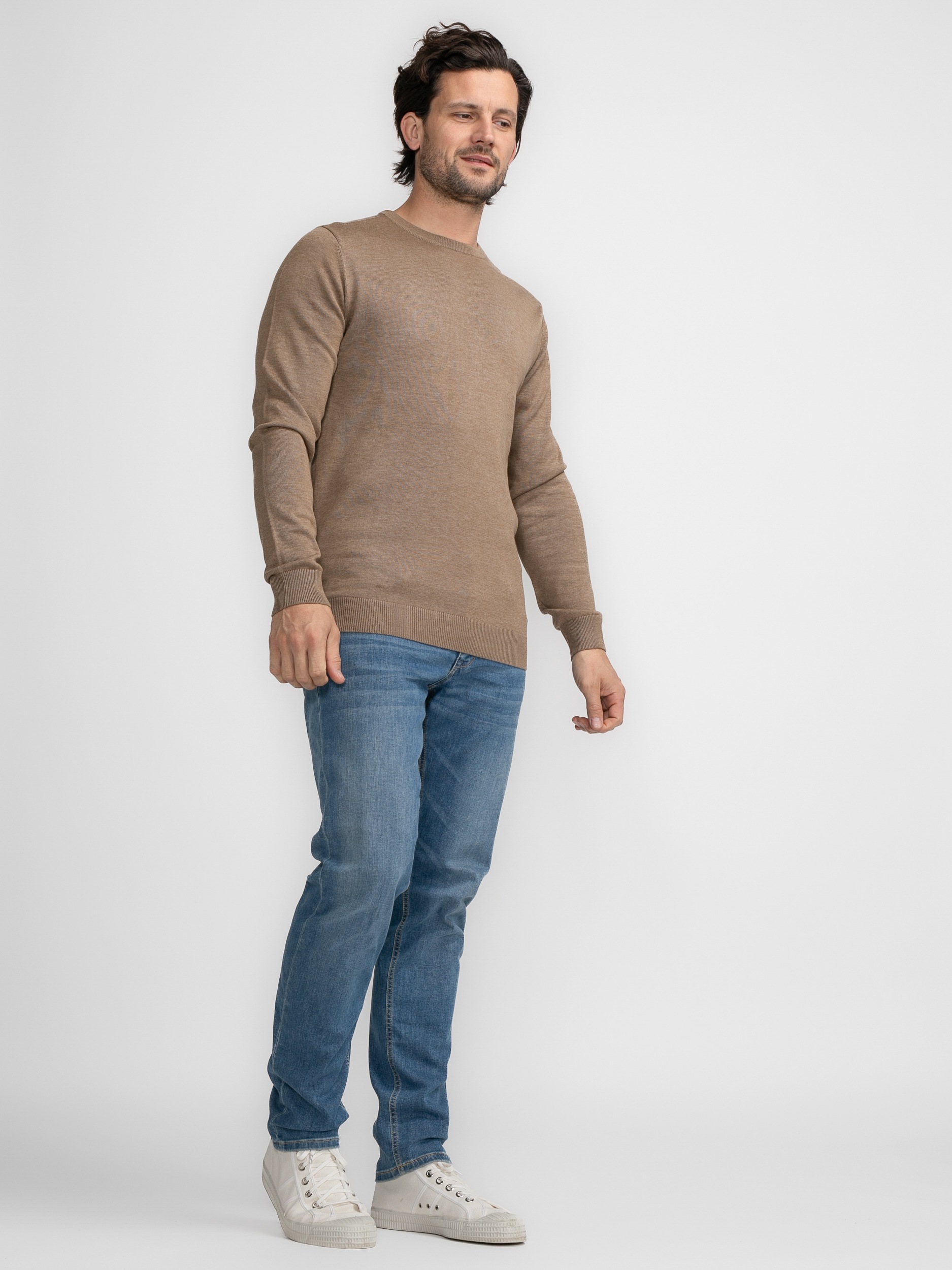 Petrol Industries Rundhalspullover »Men Knitwear Round Neck Basic«