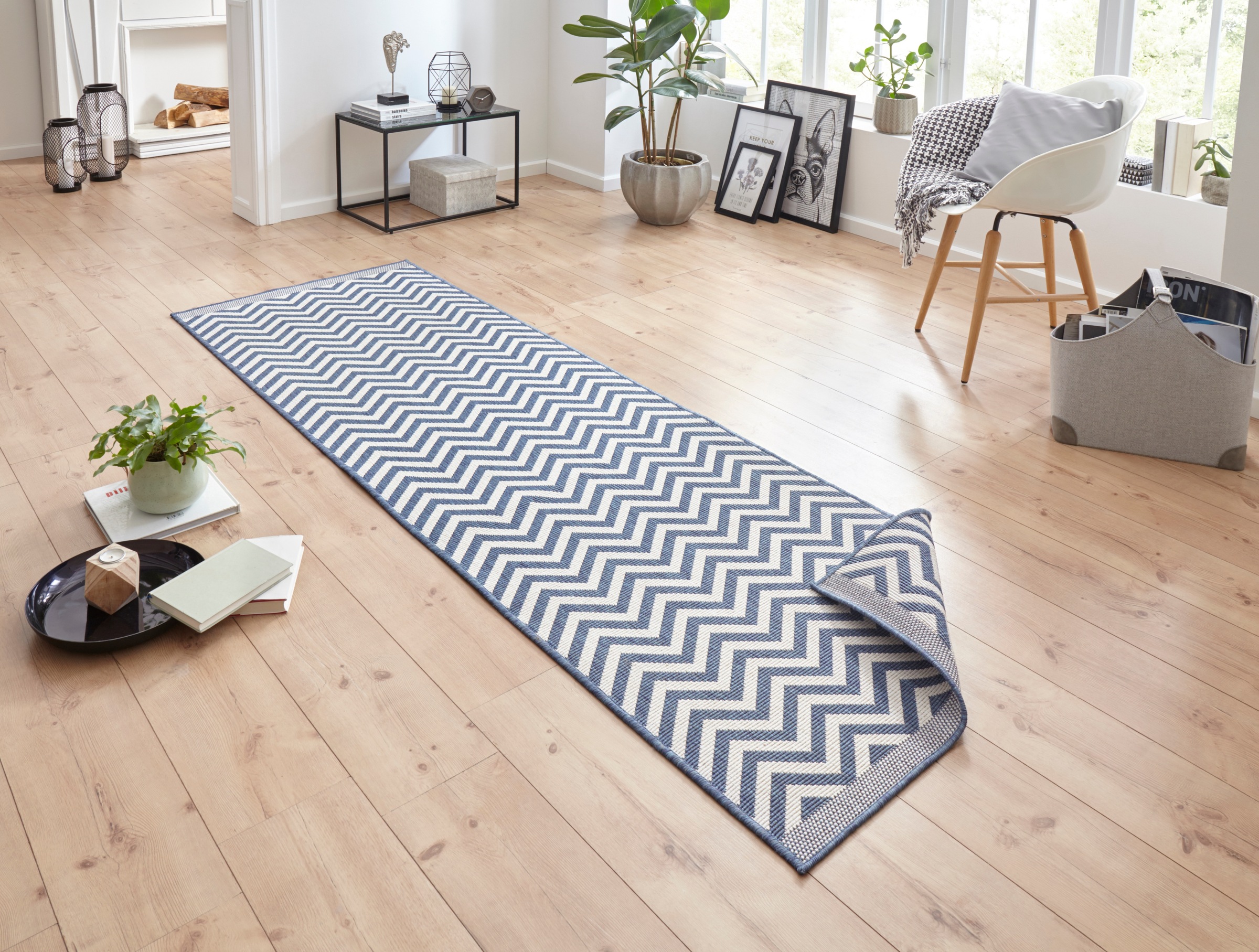 NORTHRUGS Teppich "Palma Wendeteppich" rechteckig 5 mm Höhe In-& Outdoor, W günstig online kaufen