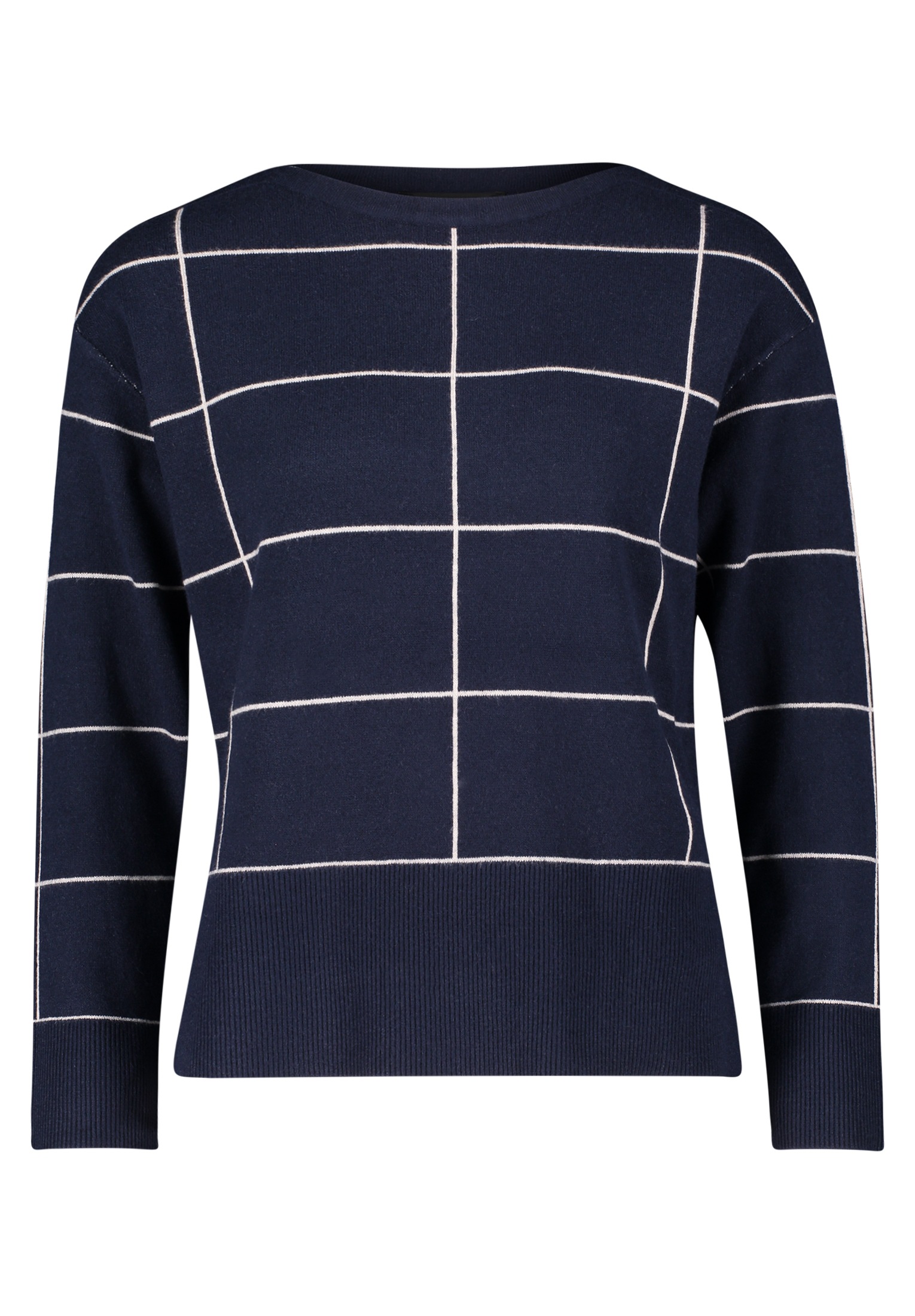 Betty Barclay Strickpullover »Betty Barclay Damen Strickpullover langarm«, (1 tlg.), Saumschlitz