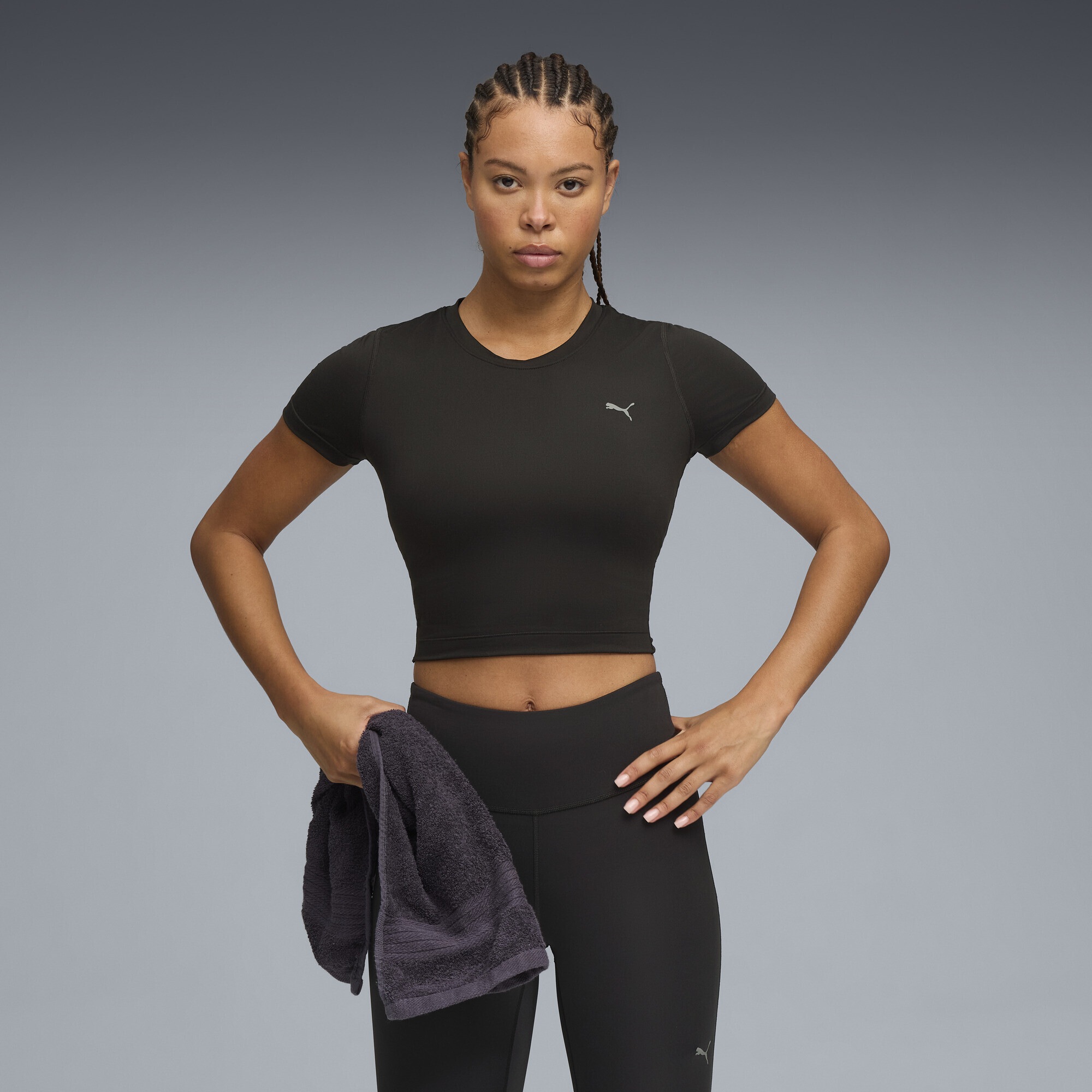 PUMA Trainingsshirt »CLOUDSPUN Twist T-Shirt Damen«