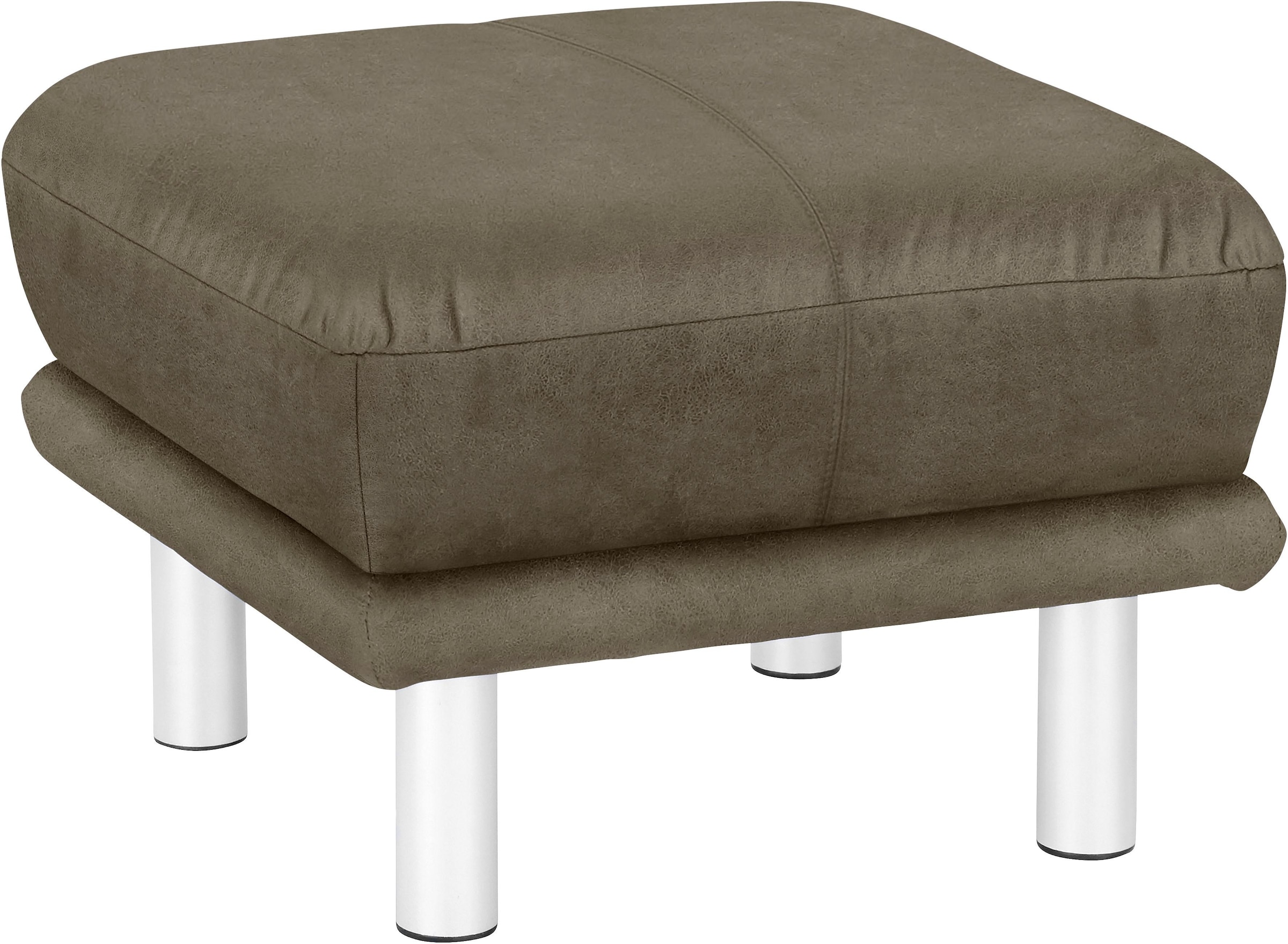 TRENDMANUFAKTUR Hocker "Cecilia II, modern und elegant, B/T 66/66cm" günstig online kaufen