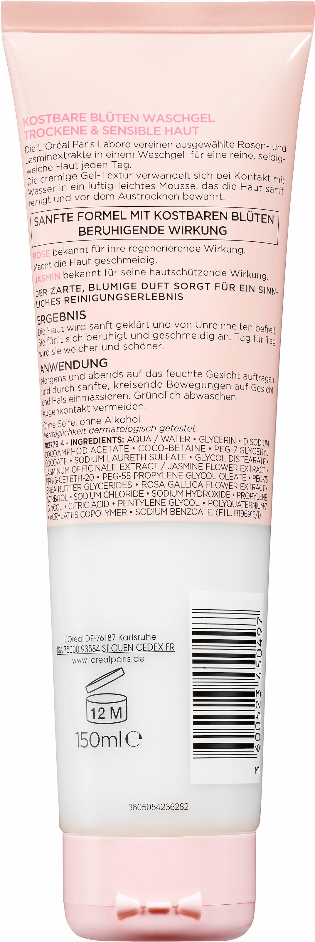 L'ORÉAL PARIS Gesichtsreinigungsgel »Kostbare Blüten«, mit hoher Wirkungskraft