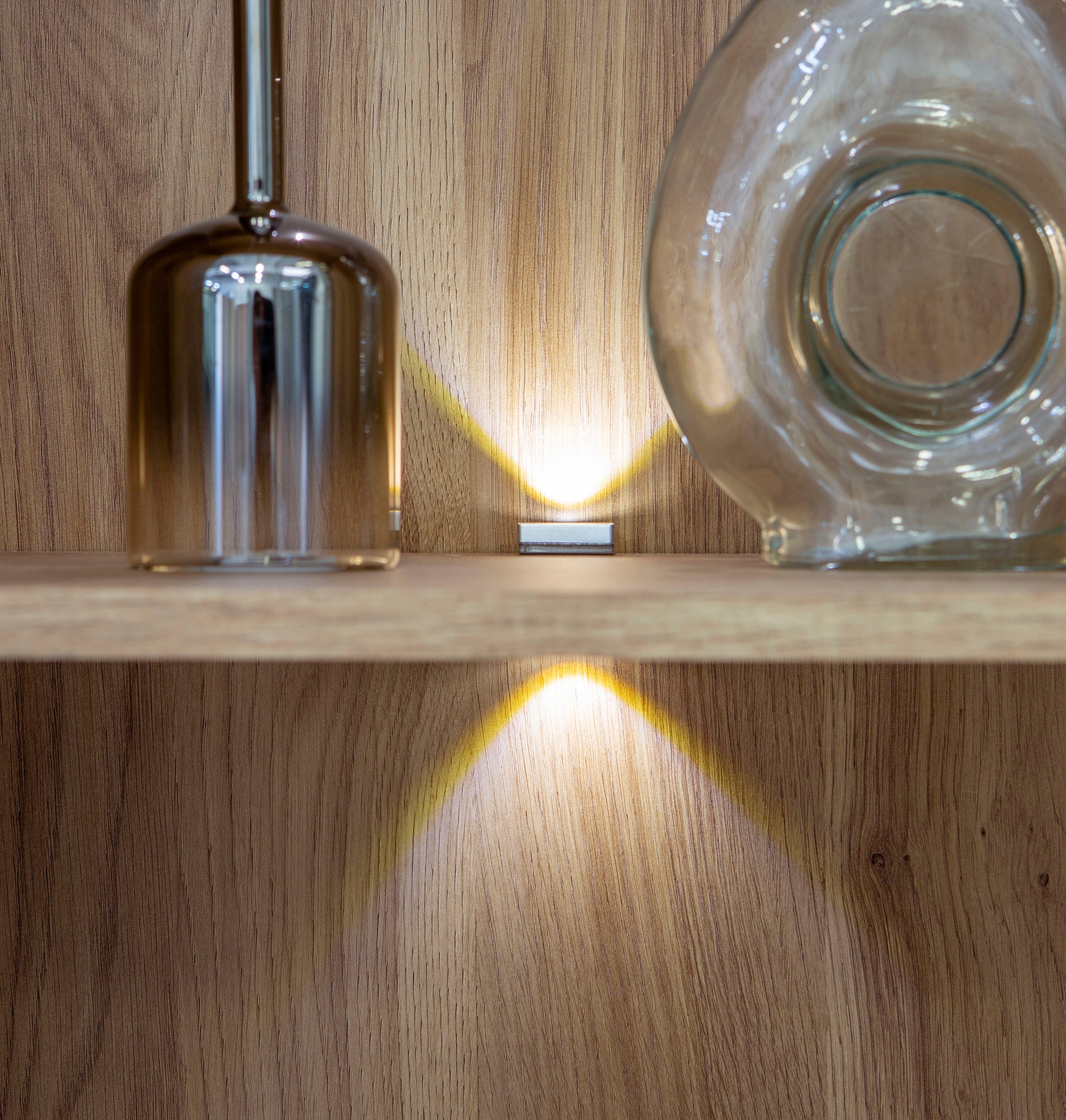 LED-Leuchtmittel FORTE, L:8cm, silber, Leuchtmittel, "Lefkadas", LED Beleuchtung einfache Montage, wohnliche Atmosphäre