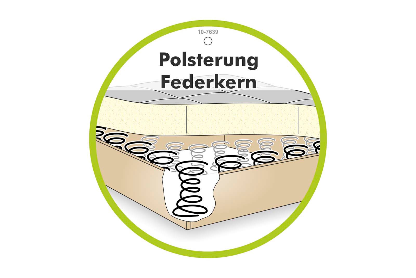 Jockenhöfer Gruppe oder rechts »Kampen«, bestellen Federkern, Bettkasten, Ecksofa BAUR | Ottomane links Bettfunktion