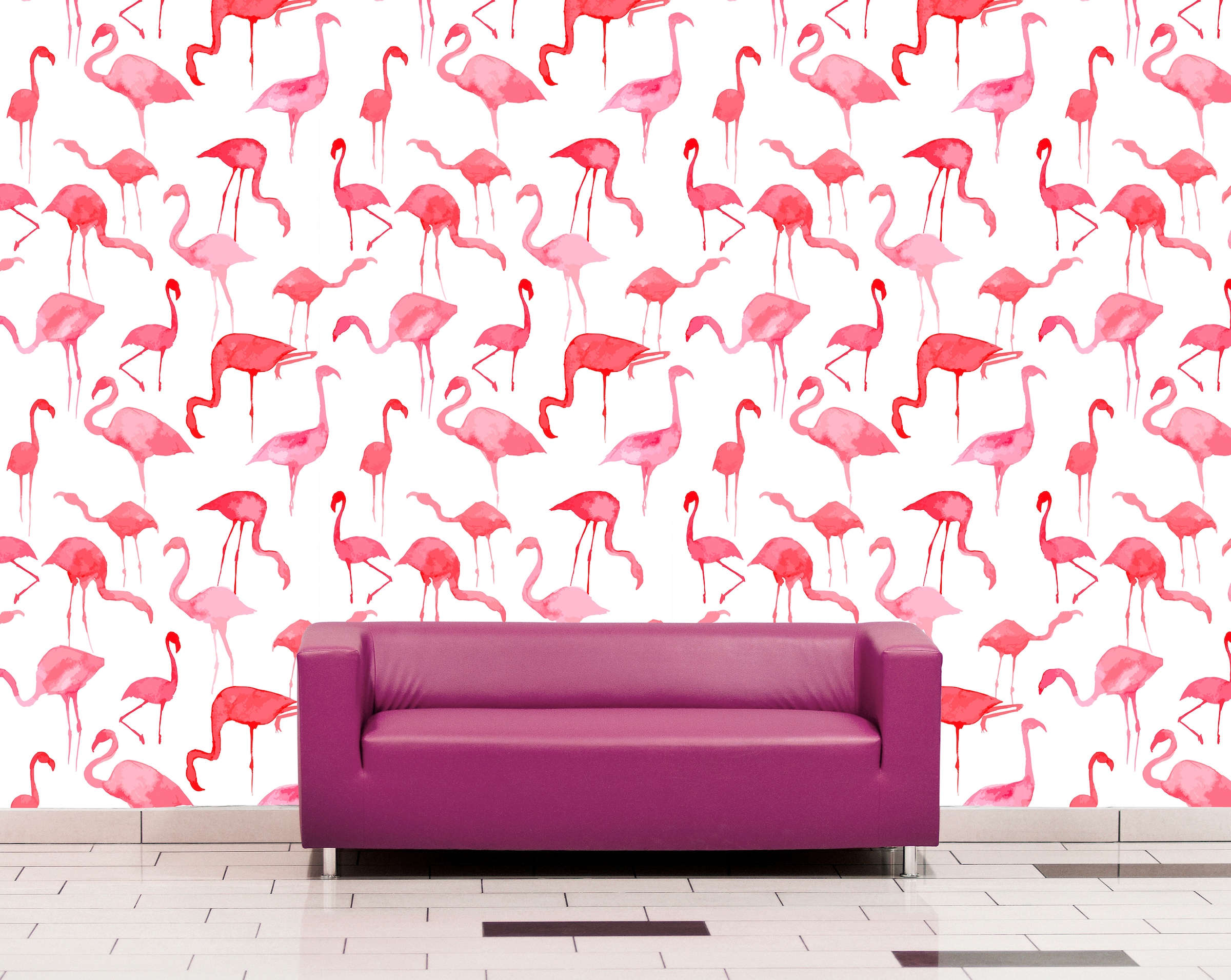 queence Vinyltapete »Iesai«, 90x250cm, selbstklebend, kinderleichte Anbringung, Sticker