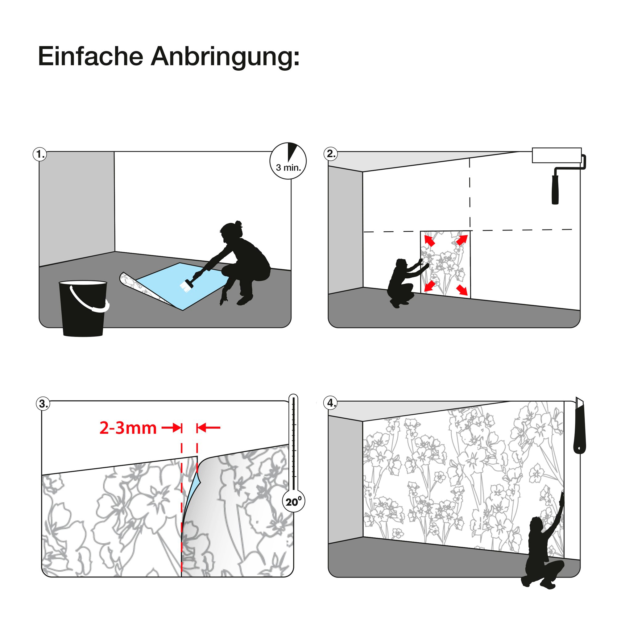 Komar Fototapete »Jungle Book Swimming with Baloo - Größe 368 x 254 cm«, bedruckt, Kinderzimmer