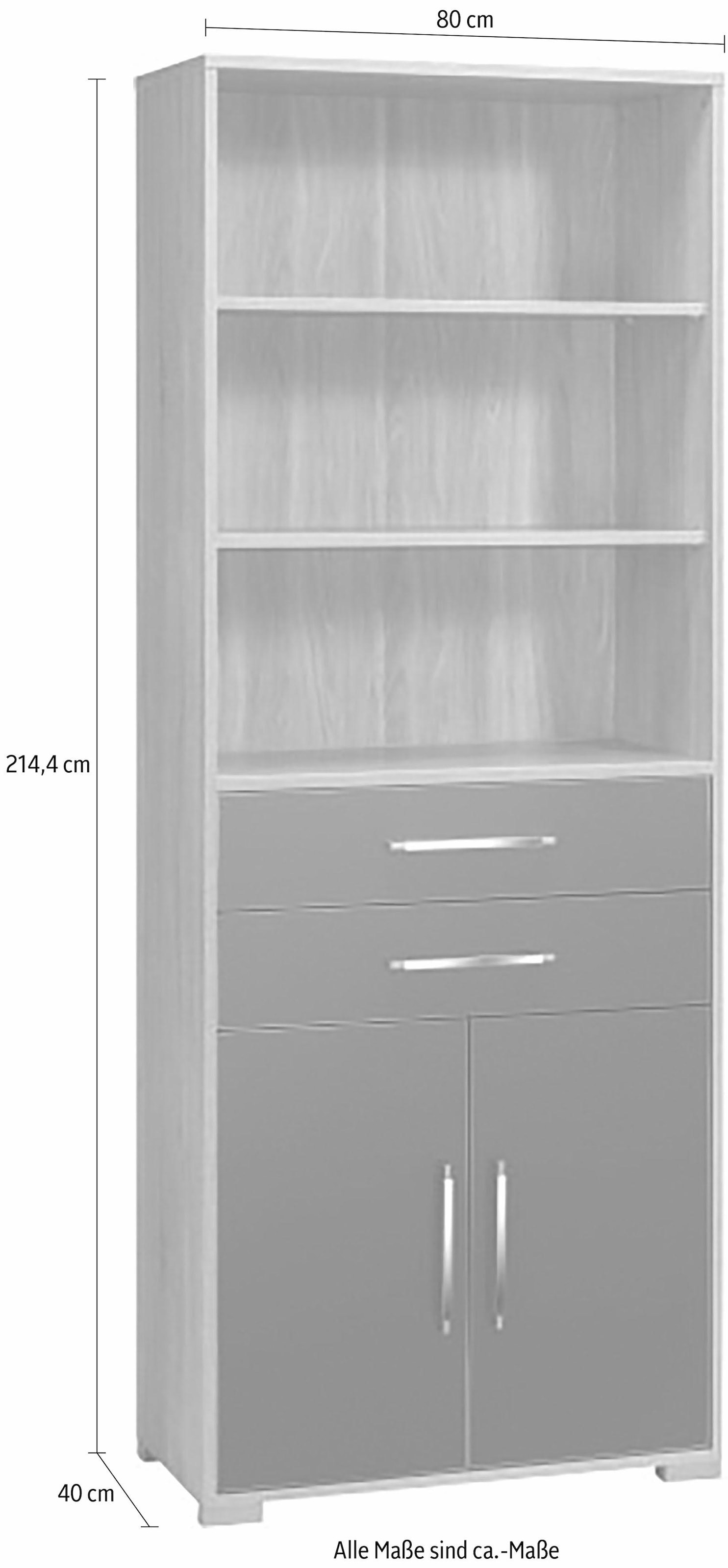 Preisvergleich Für Maja M Bel Aktenschrank System, BxHxT 80x215x40 Cm ...