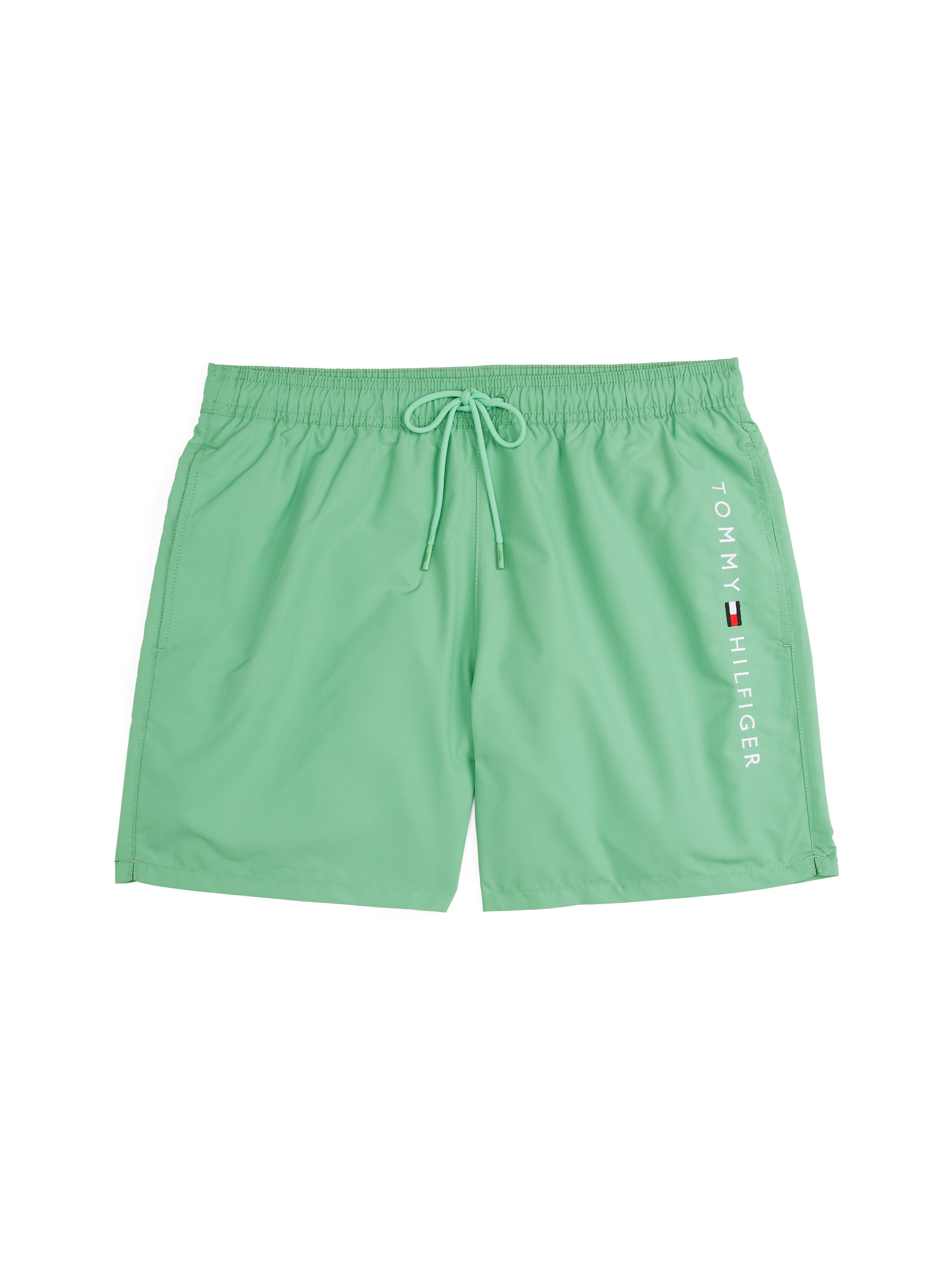 Tommy Hilfiger Swimwear Badeshorts »MEDIUM DRAWSTRING«, mit Logostickerei an der Hüfte