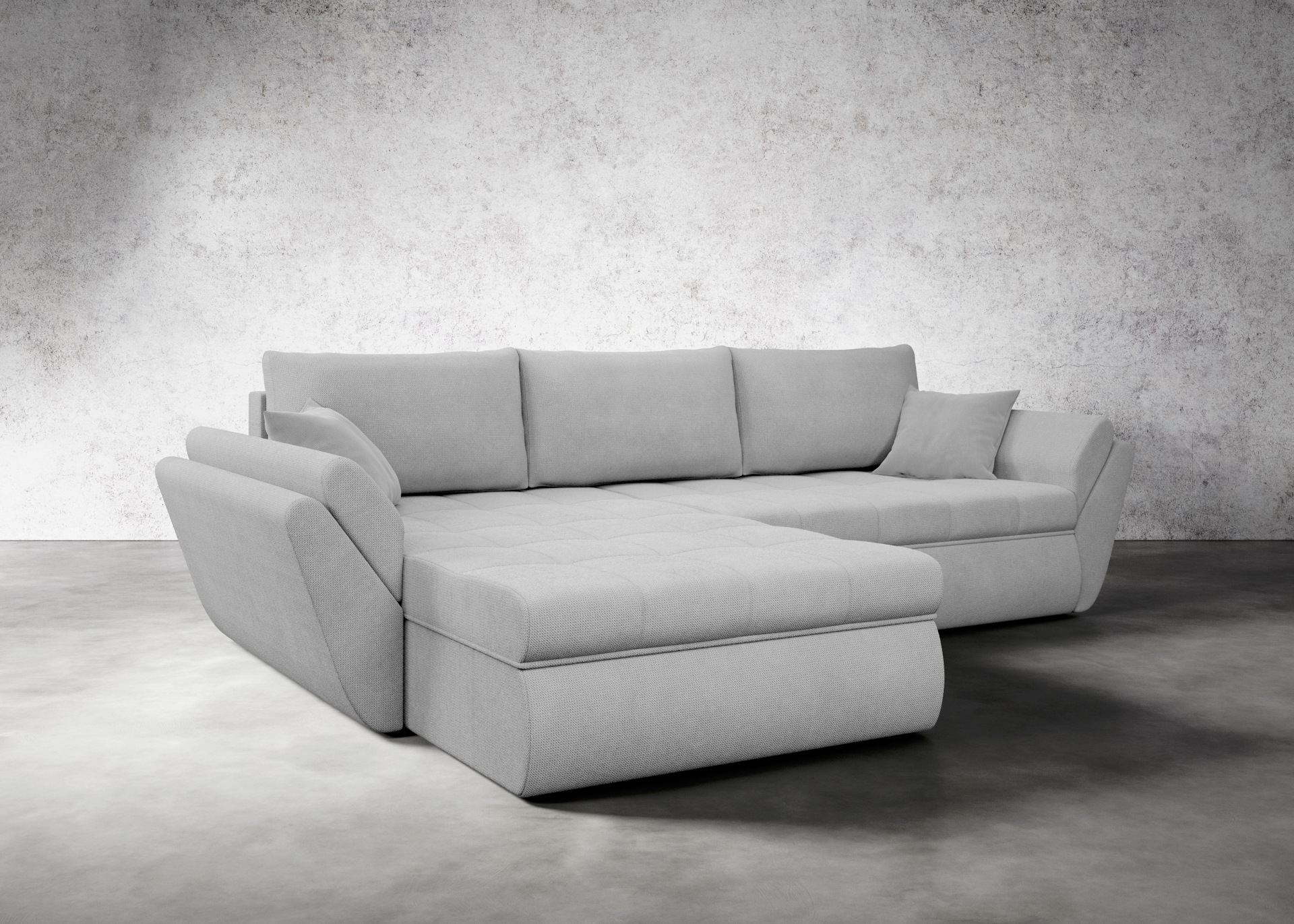INOSIGN Ecksofa »Iolani«, mit Bettfunktion und Bettkasten