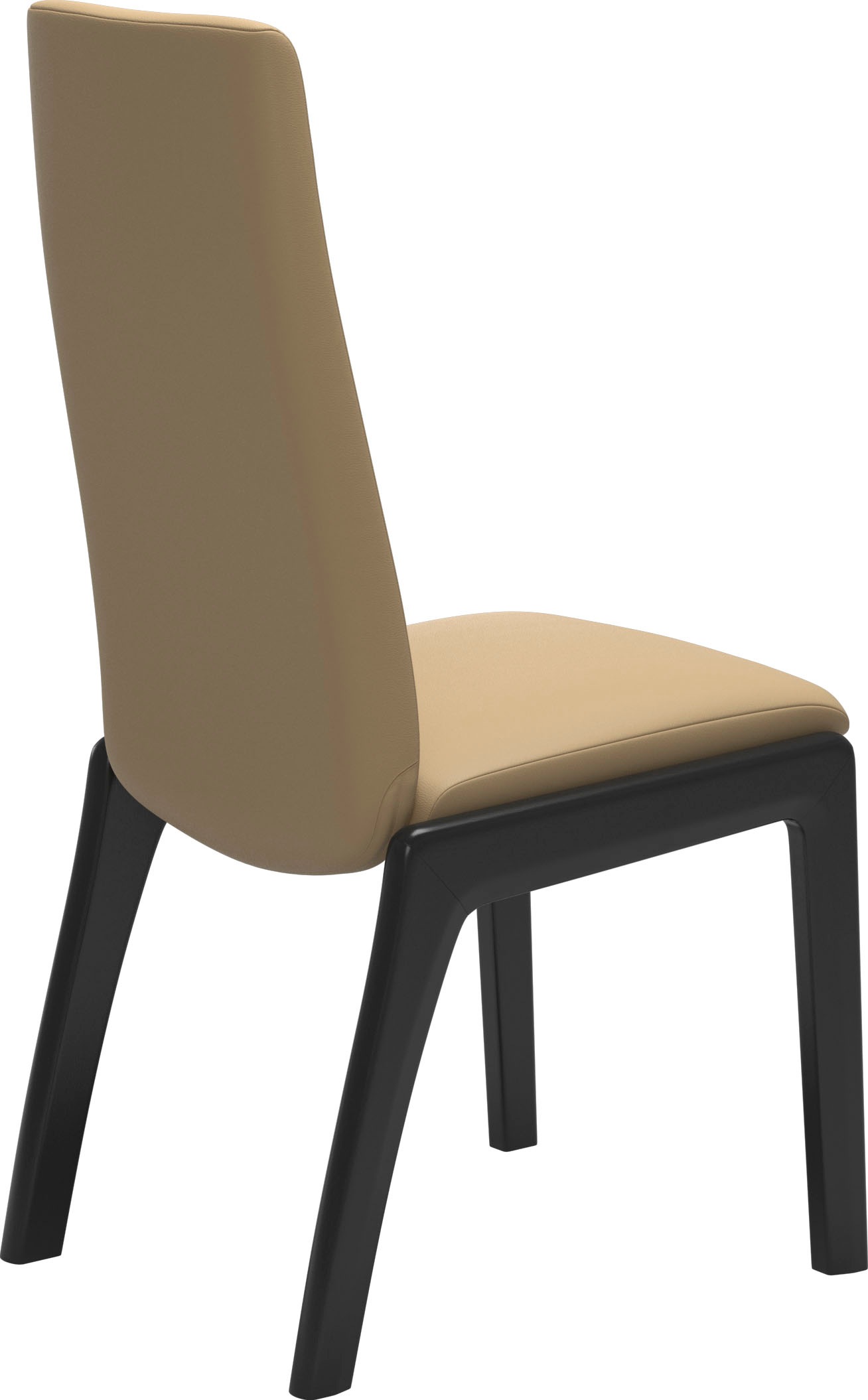 Stressless® Polsterstuhl »Laurel«, Leder PALOMA, Low Back, Größe L, mit abgerundeten Beinen in Schwarz