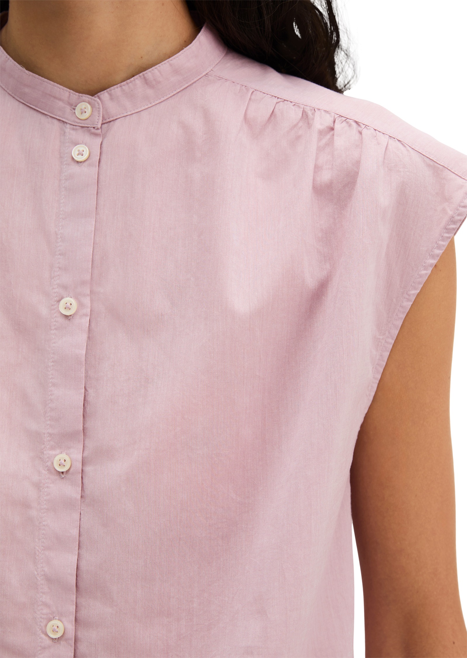 Marc O'Polo Blusentop »aus Baumwoll-Chambray«