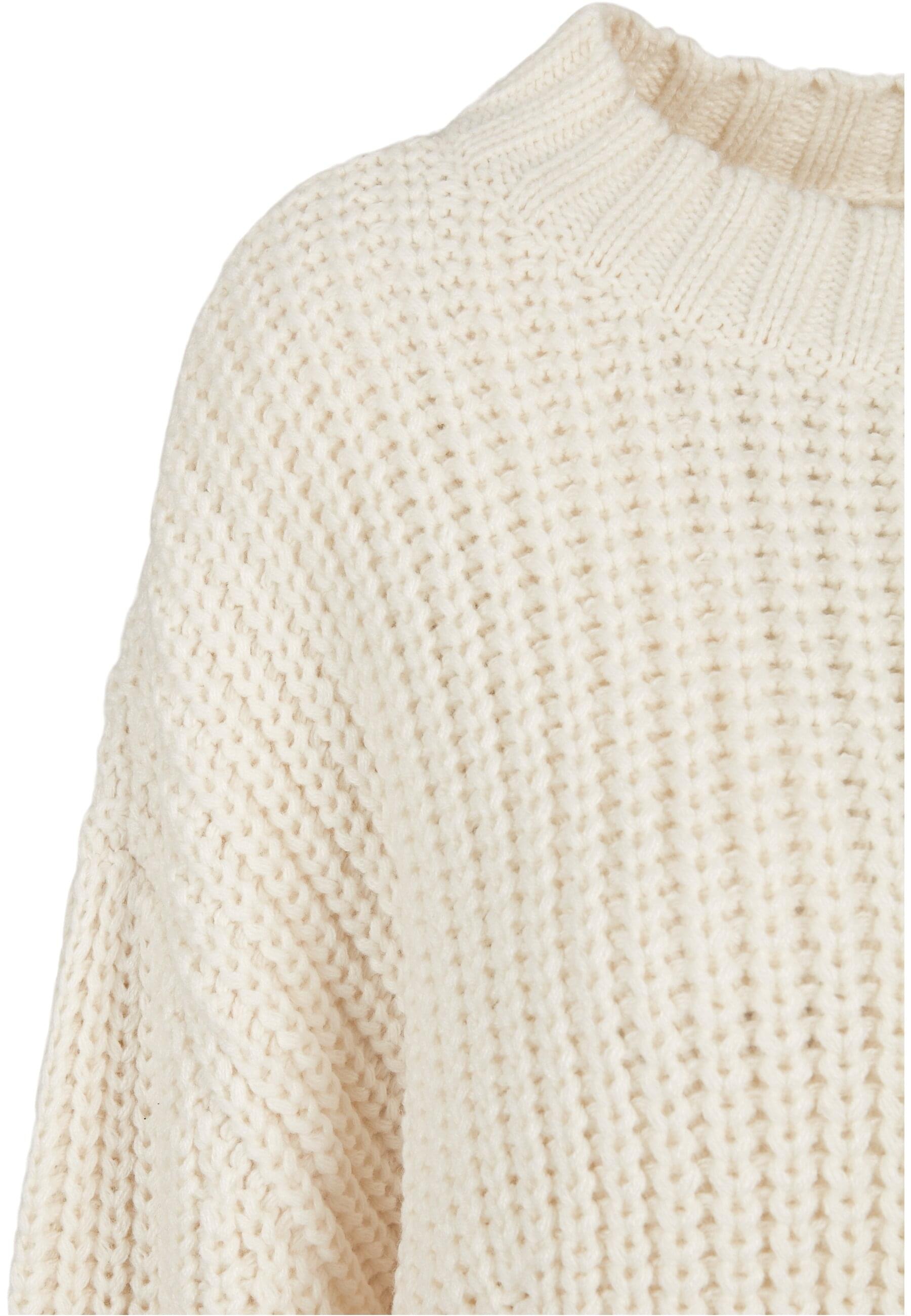URBAN CLASSICS Rundhalspullover »Urban Classics Damen Ladies Wide Oversize Sweater«, (1 tlg.)