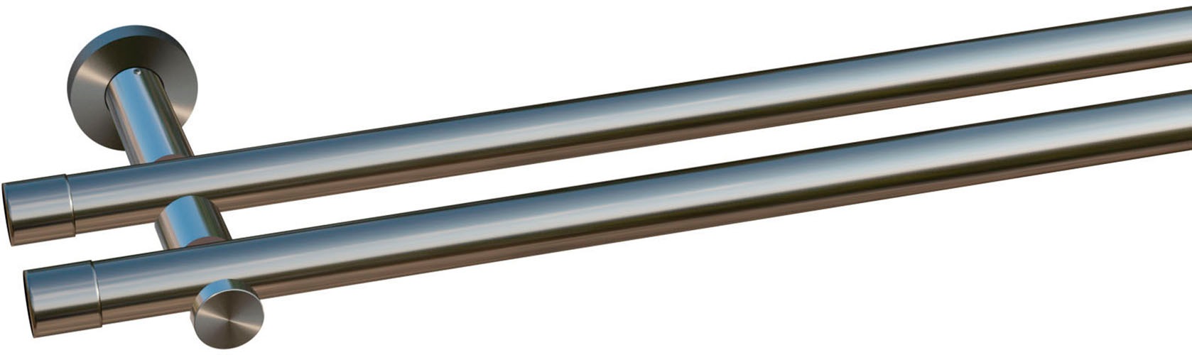 OTTO home Gardinenstange "Tanbul" 2 läufig-läufig Fixmaß günstig online kaufen