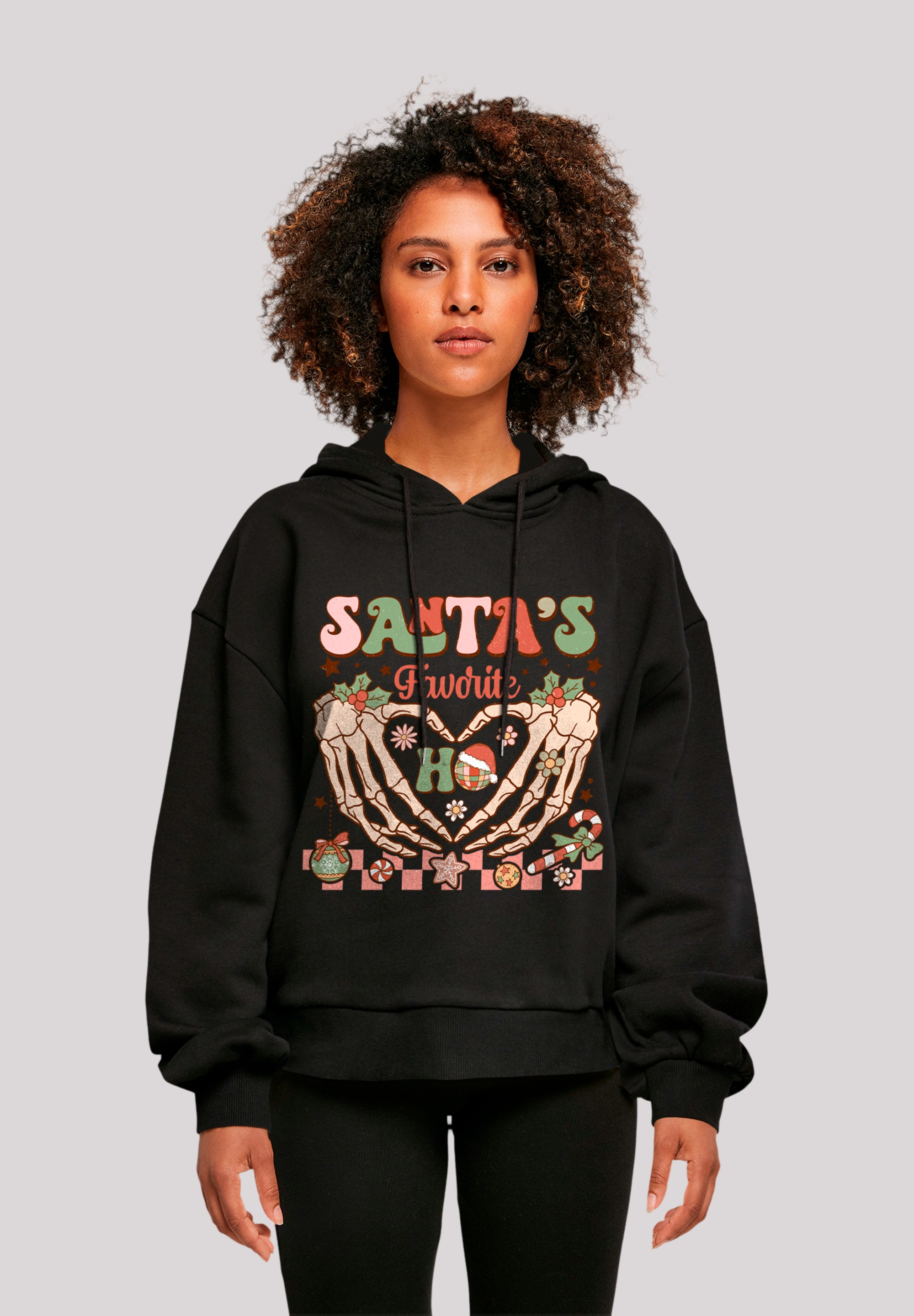 F4NT4STIC Megztinis su gobtuvu »Santas favorite ...