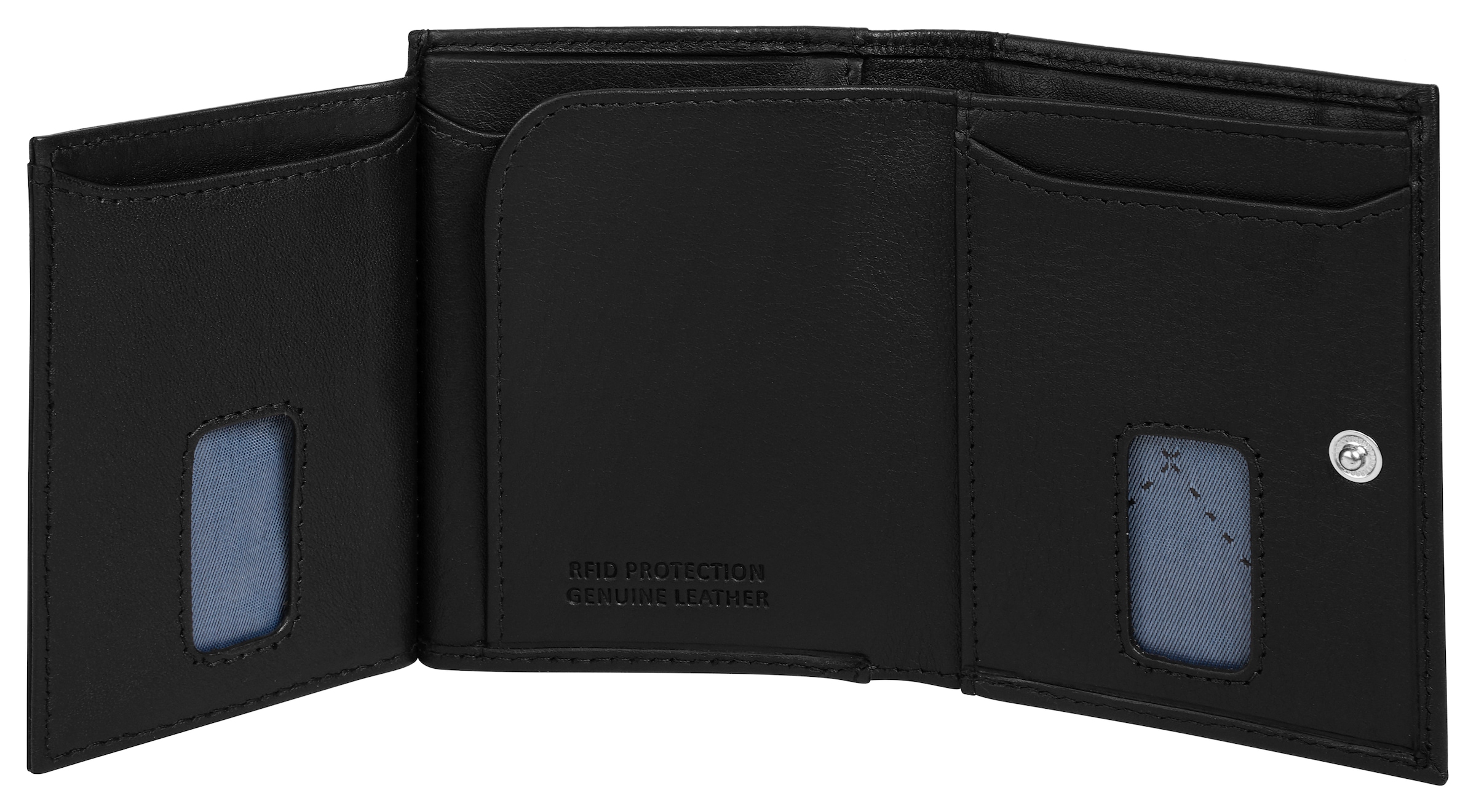 bugatti Geldbörse »SECURE SLIM«, echt Leder