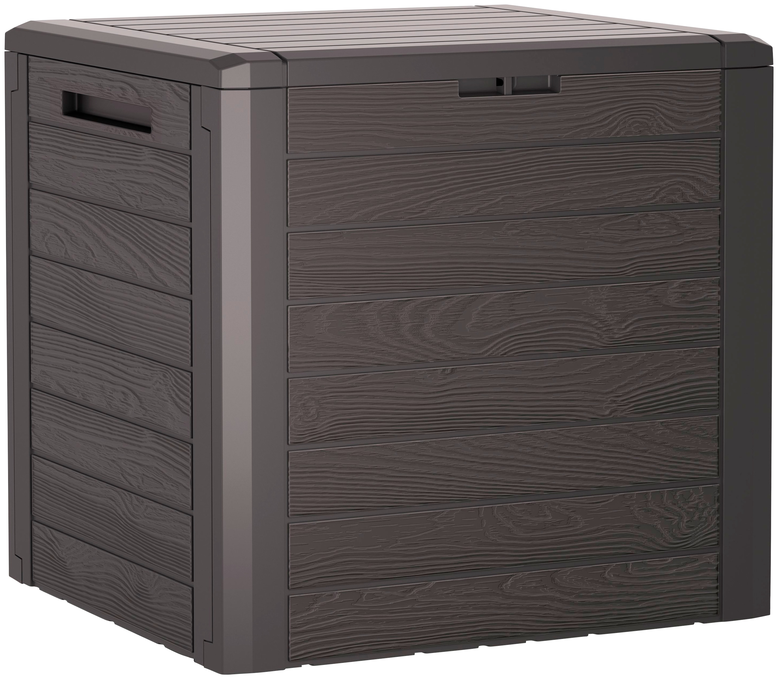 Prosperplast Aufbewahrungsbox "Woodebox" braun, 140 liter