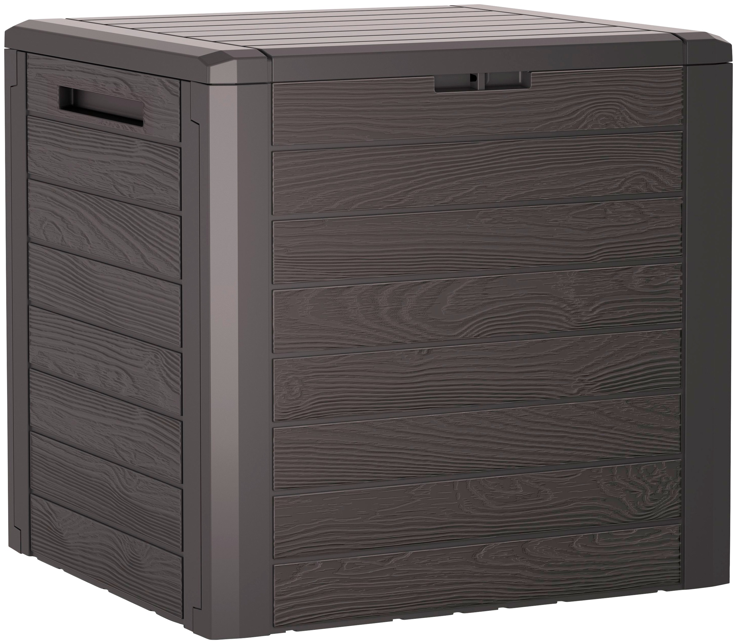 Prosperplast Aufbewahrungsbox "Woodebox, TOPSELLER" braun, 140 liter günstig online kaufen