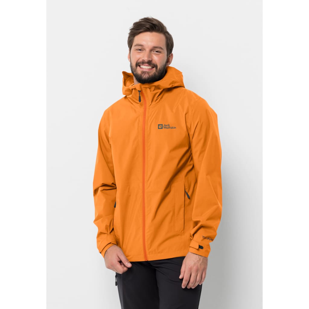 Jack Wolfskin Outdoorjacke »ELSBERG 2.5L JKT M«, mit Kapuze