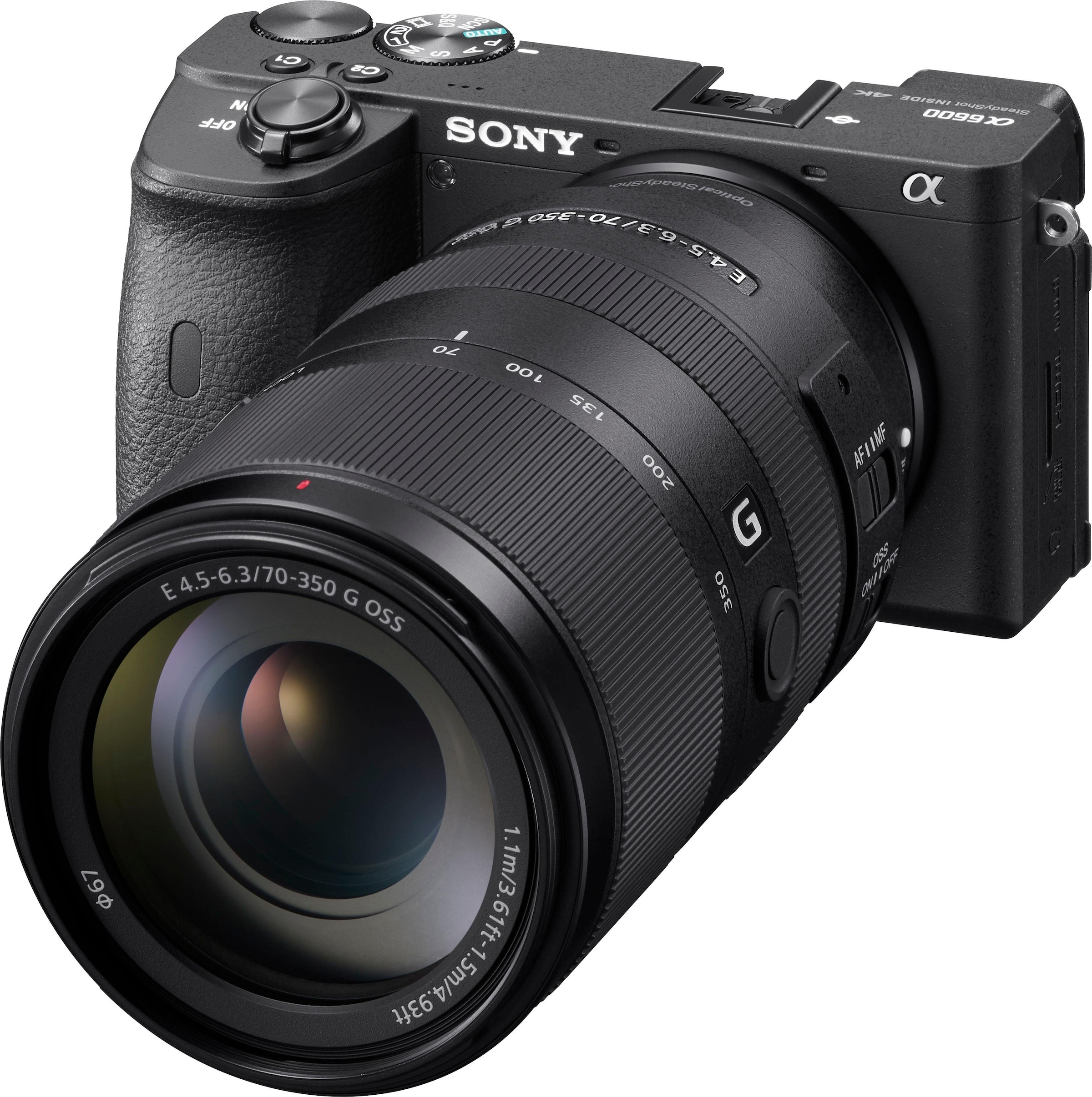 Sony Objektiv »SEL-70350G E-Mount Super-Telezoom«, E 70-350mm F4.5-6.3 G, OSS, APS-C