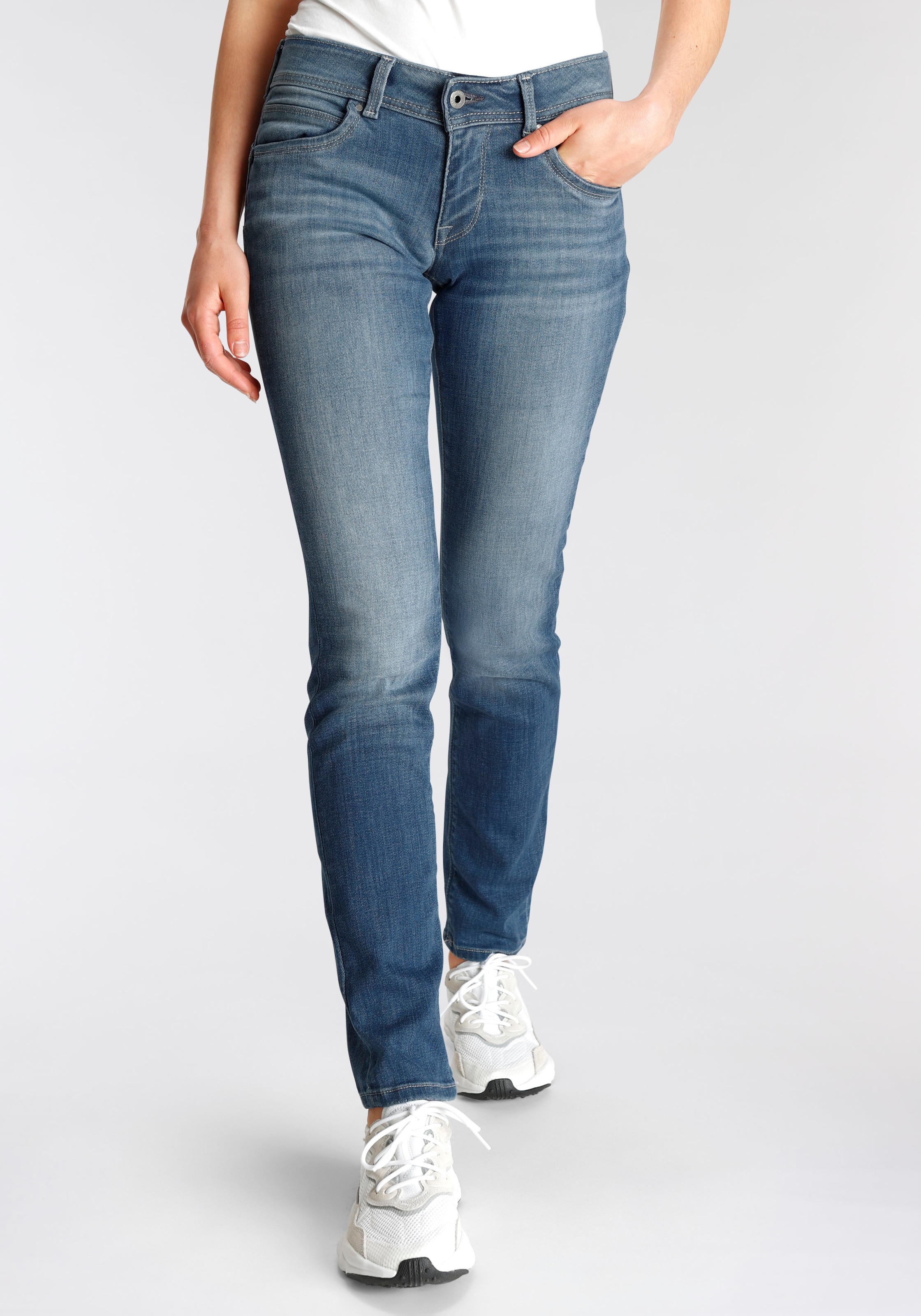 Pepe Jeans Slim-fit-Jeans "New Brooke" günstig online kaufen