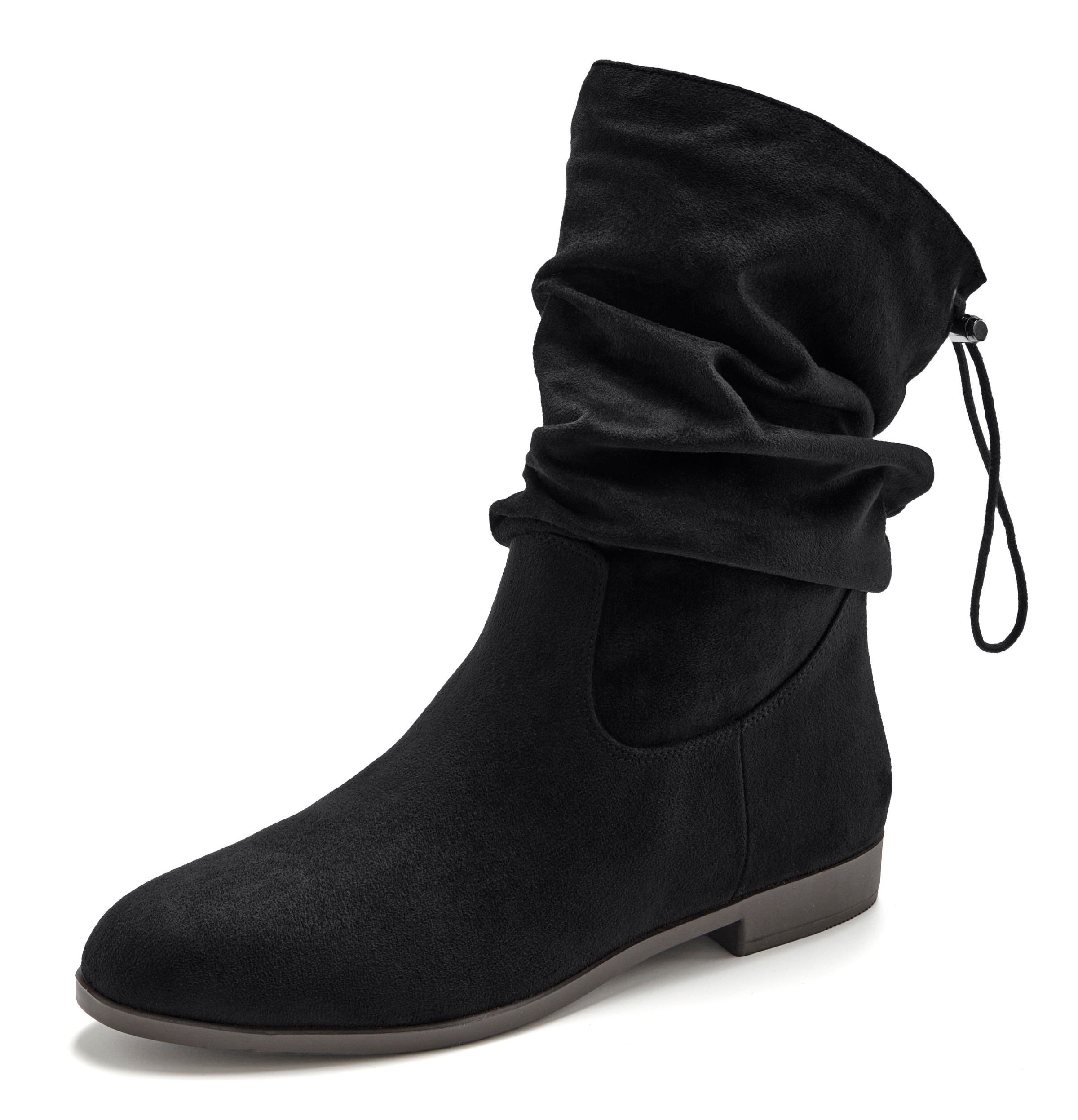 LASCANA Stiefel "Stiefelette," mit Gummizug, komfortable Sohle, Textil-Inne günstig online kaufen