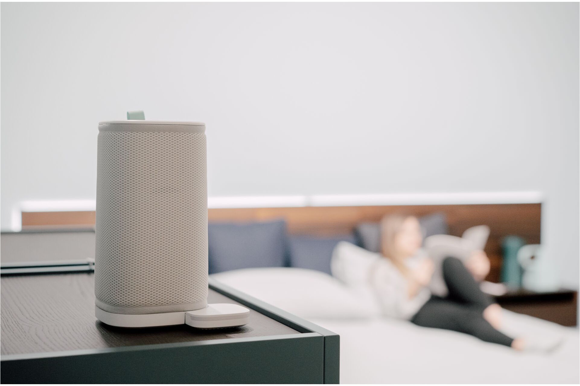 Vitesy Luftreiniger »Eteria – Smarte Filtertechnologie für reine Raumluft«, für 20 m² Räume, Waschbarer Filter, Beseitigt Mikroben, Schimmel, VOCs und Viren