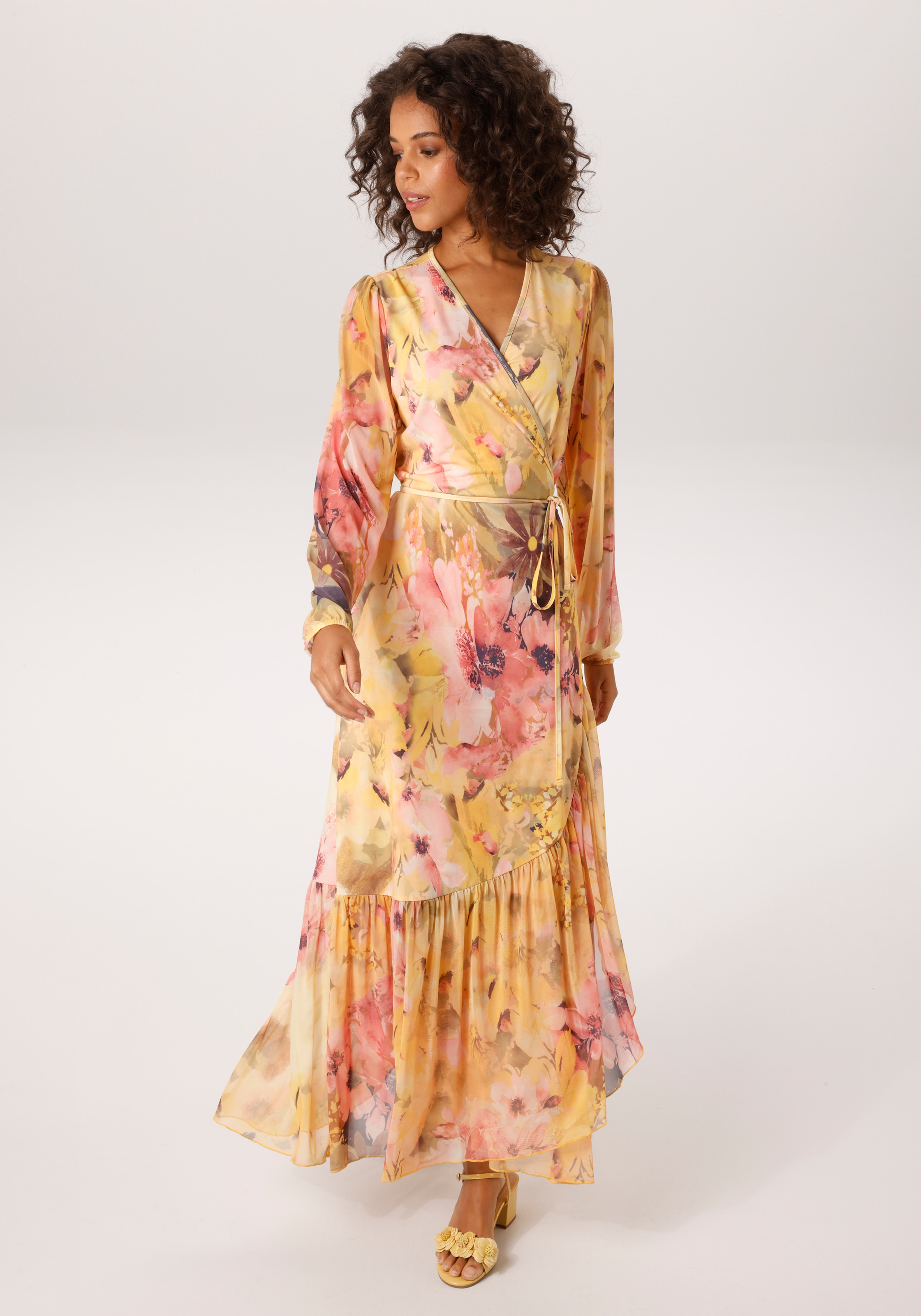 Aniston CASUAL Wickelkleid