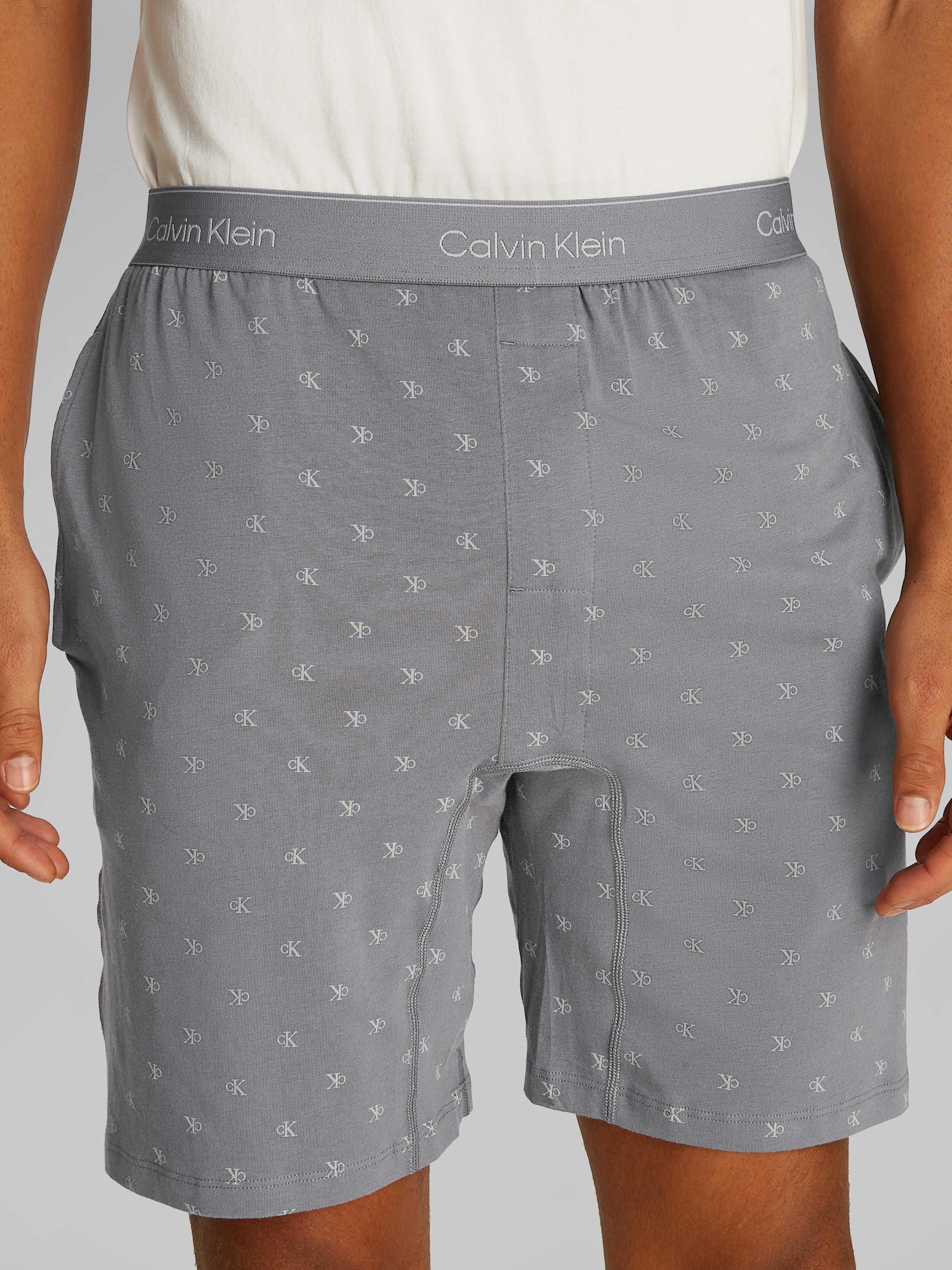 Calvin Klein Underwear Schlafshorts »SLEEP SHORT«, mit Logobund