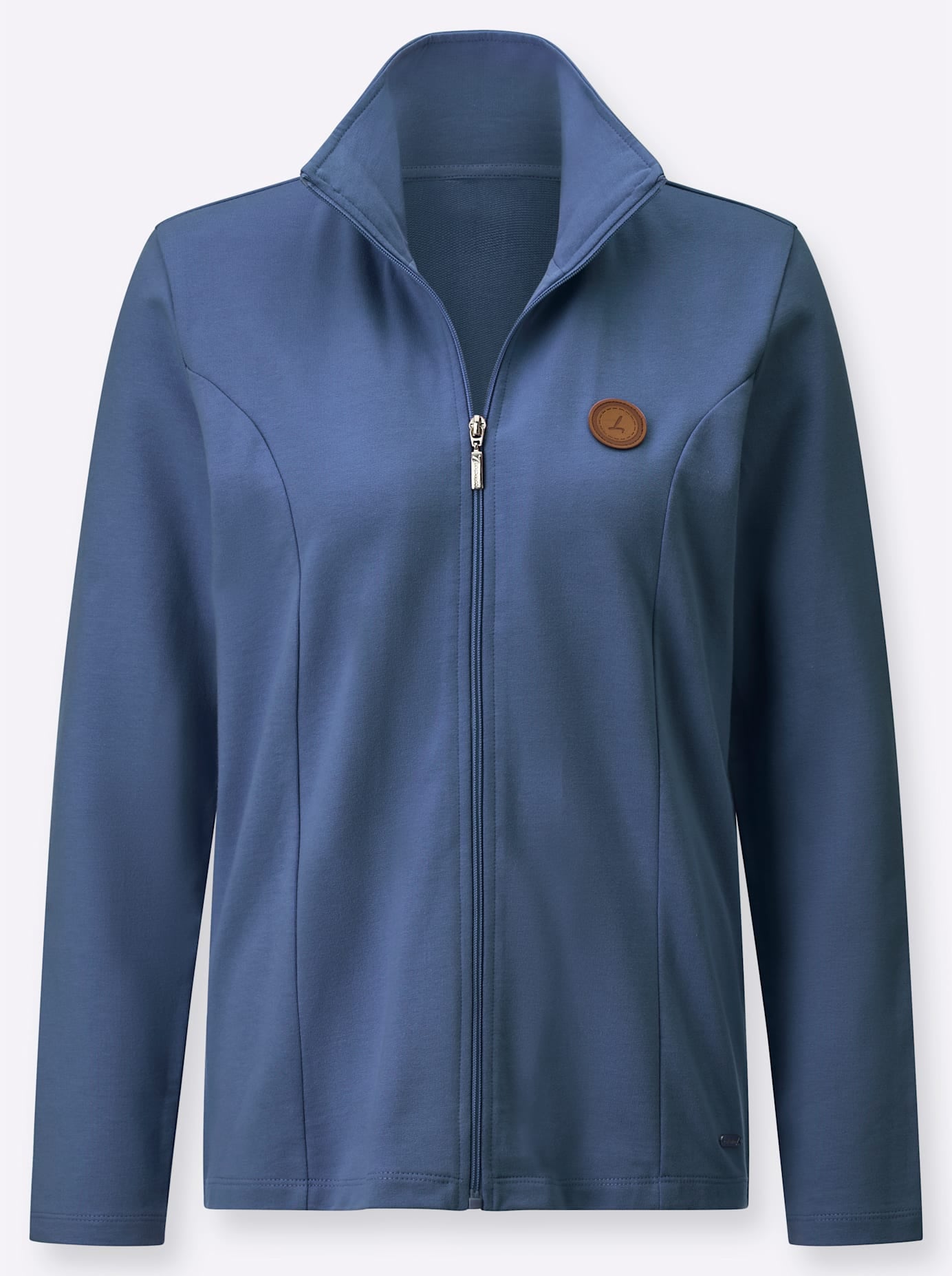 Casual Looks Shirtjacke »Sweatjacke«, (1 tlg.)