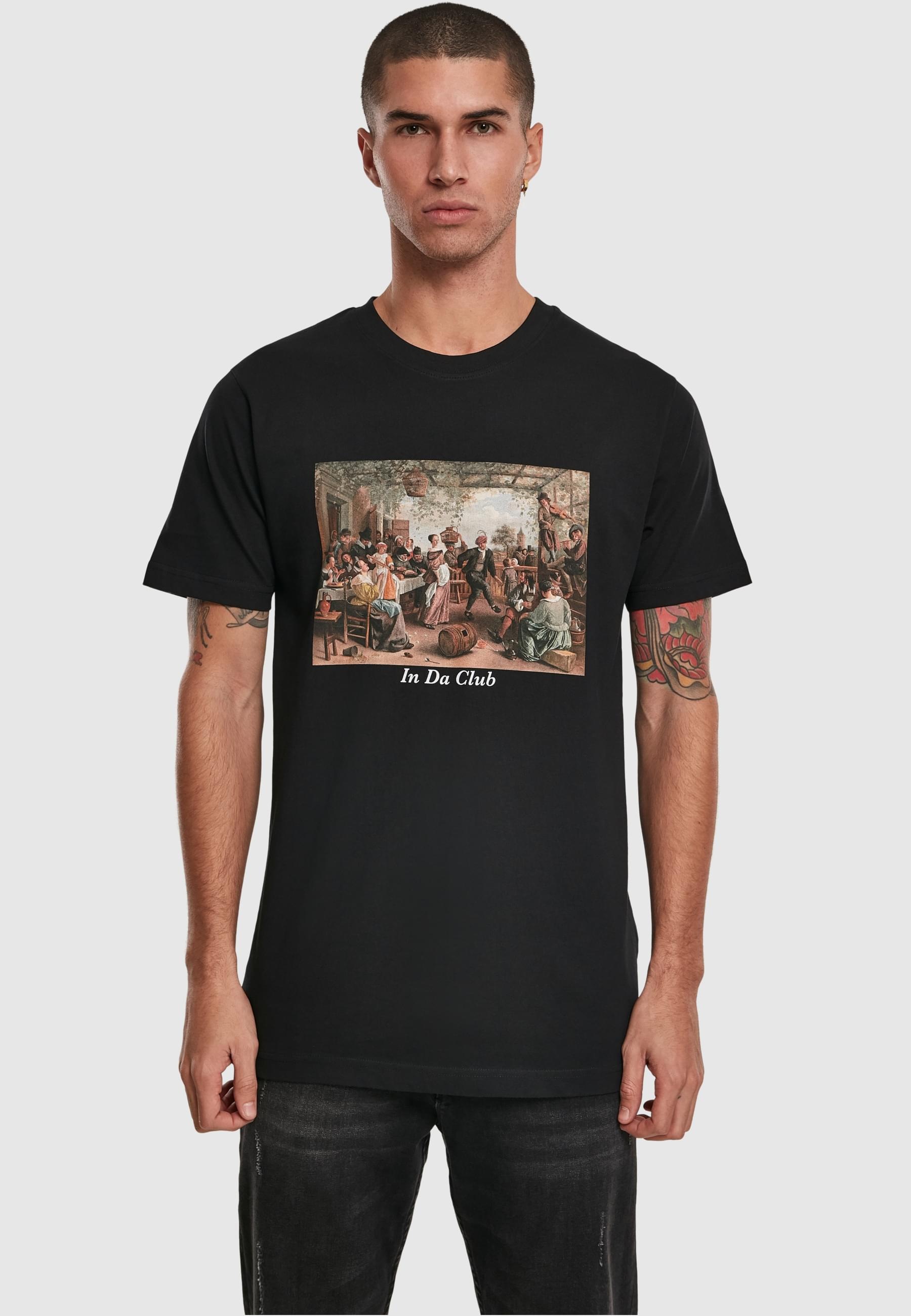 MisterTee Kurzarmshirt »MisterTee Herren Club Tee«, (1 tlg.)