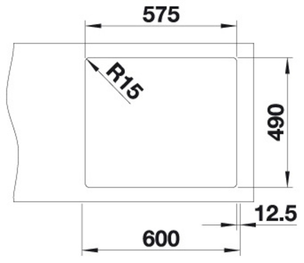 Blanco Edelstahlspüle »ANDANO 340/180-IF/A«, zum wechselseitigen Einbau geeignet