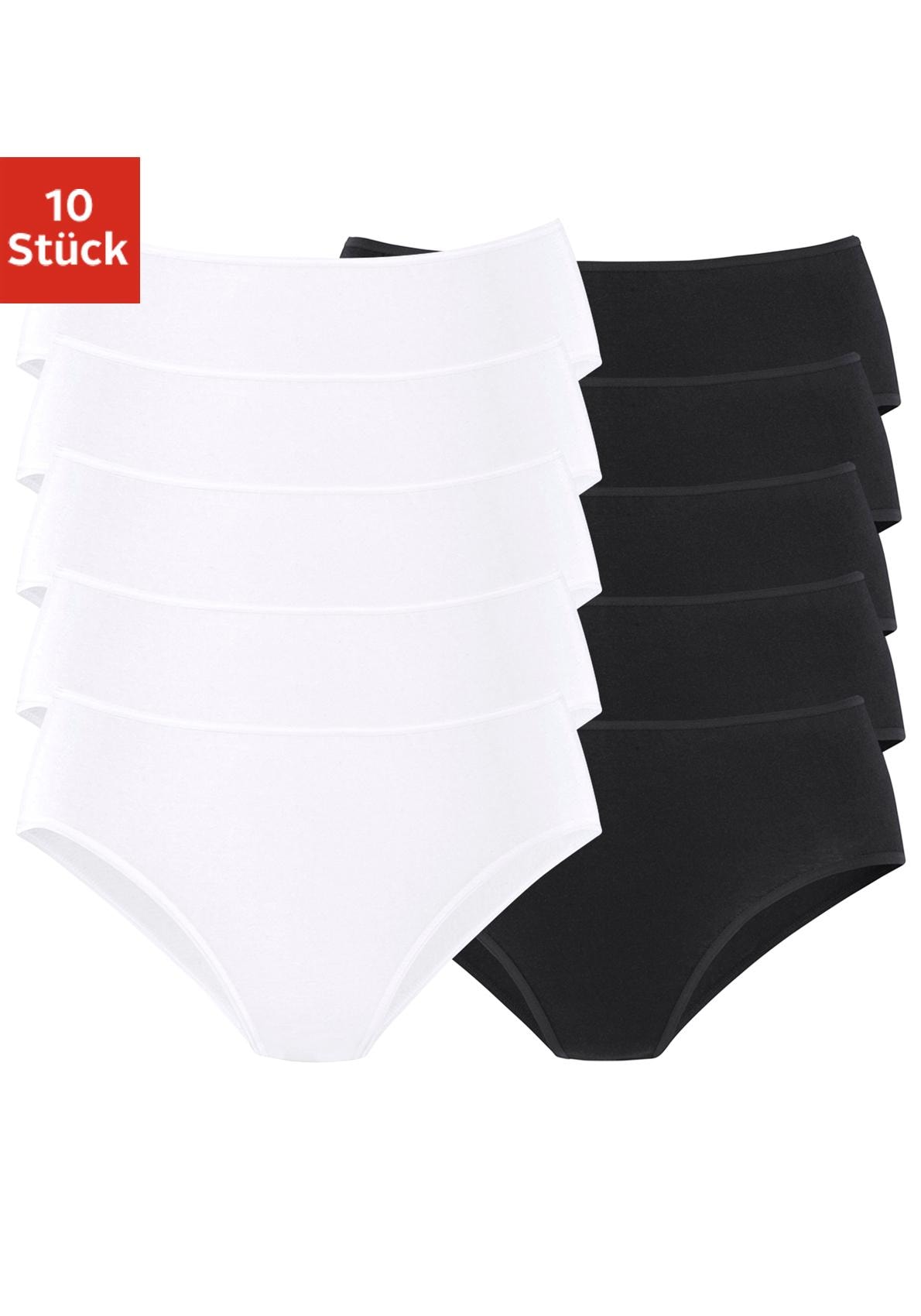 petite fleur by Lascana 10er-Pack, aus elastischer Baumwolle