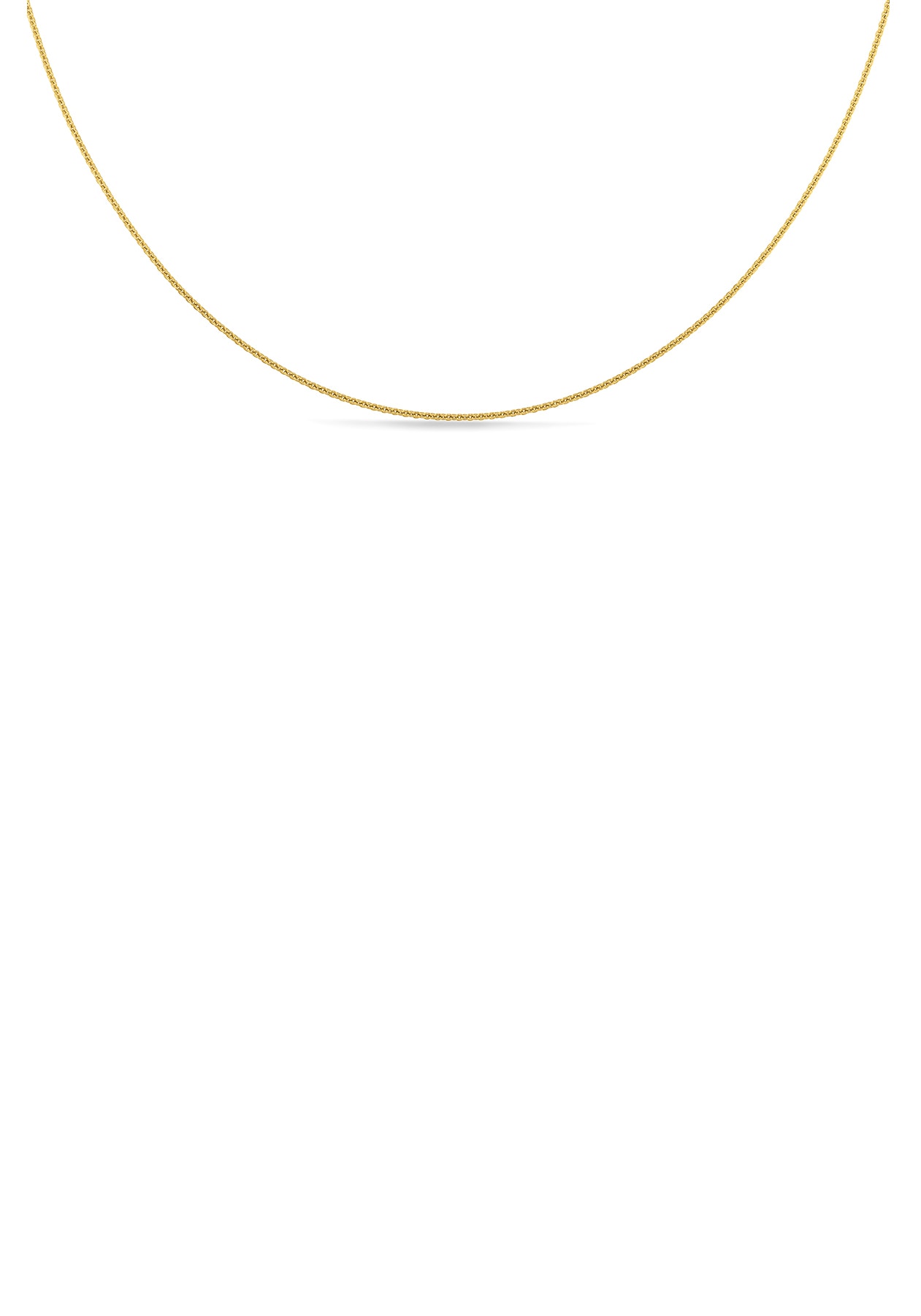 Firetti Collierkettchen »Schmuck Geschenk Gold 333 Halsschmuck Halskette Goldkette Flachanker«, Made in Germany