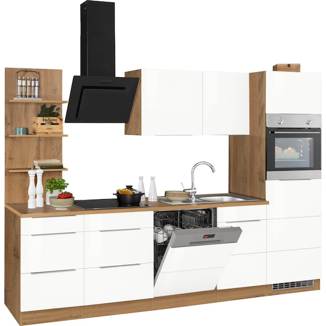 MÖBEL | HELD mit Küchenzeile »Brindisi«, 280 Breite E-Geräten, bestellen BAUR cm