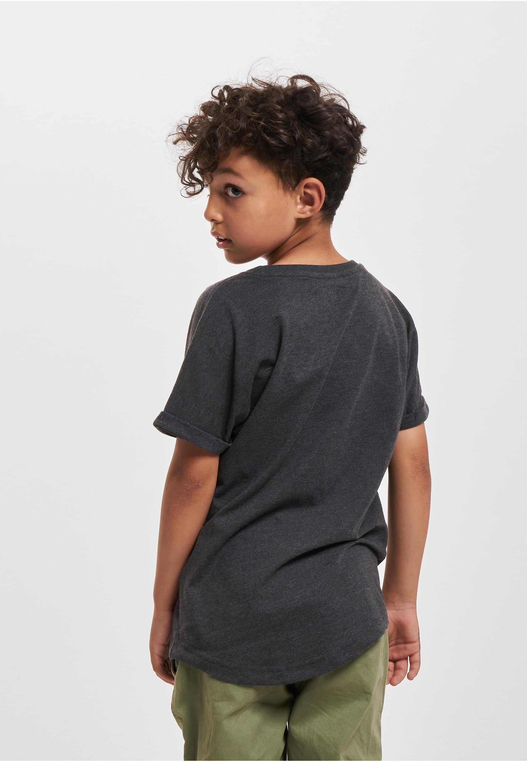 URBAN CLASSICS Longsleeve »Urban Classics Herren Boys Long Shaped Turnup Tee«, (1 tlg.)