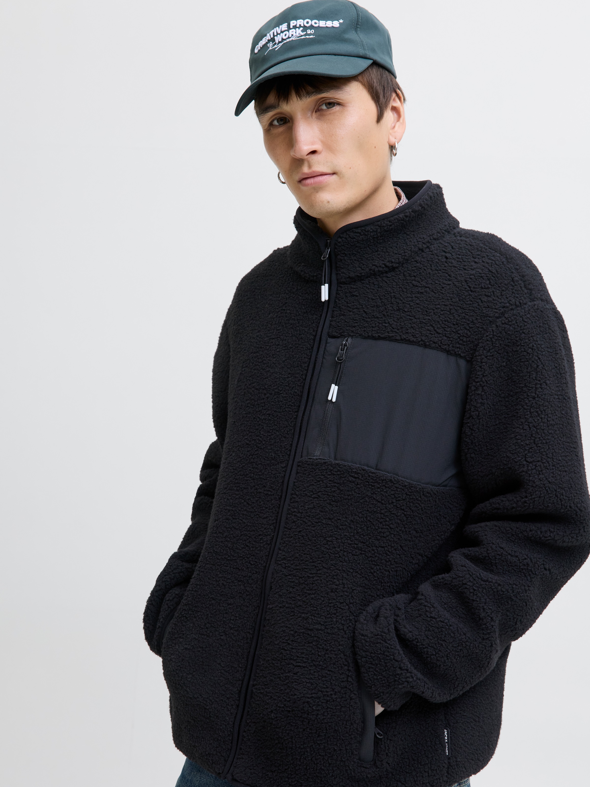 Jack & Jones Fleecejacke "JJTHATCHER FLEECE JACKET" günstig online kaufen