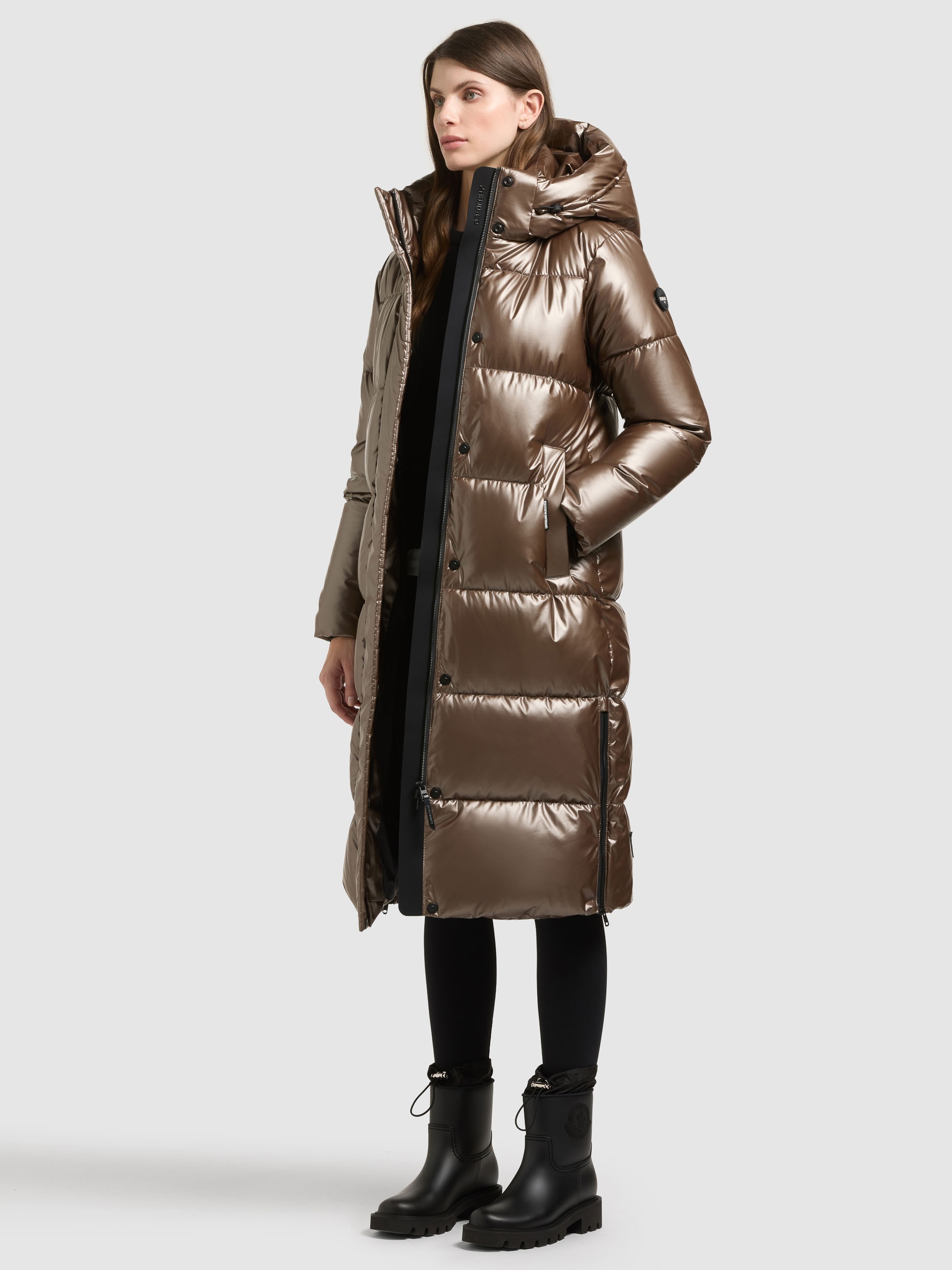 khujo Strickmantel »RACHEL3 SHINY«